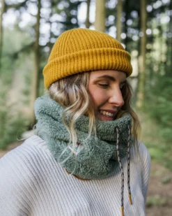 Ash Sherpa Fleece Snood