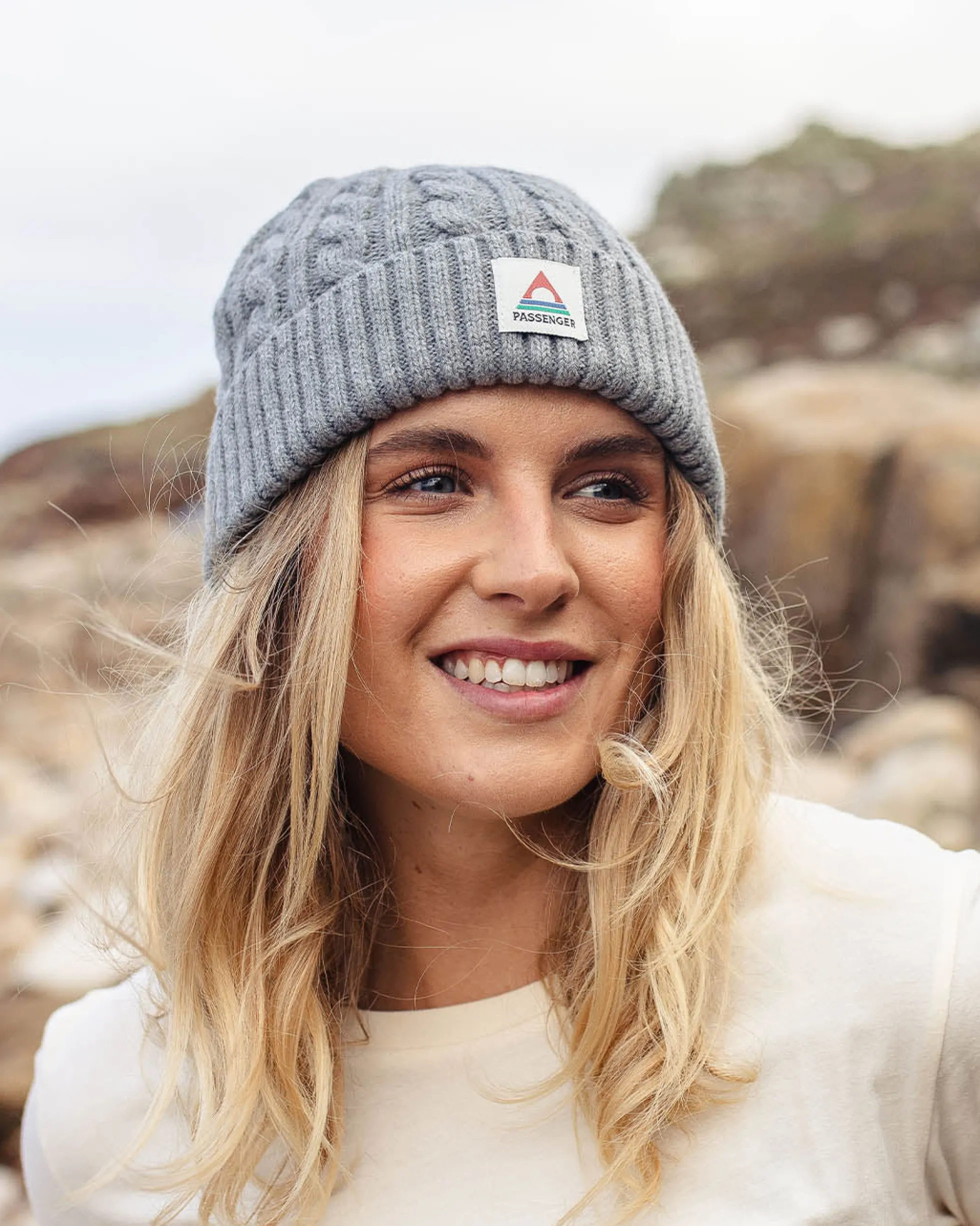 Fireside Cable Knit Beanie
