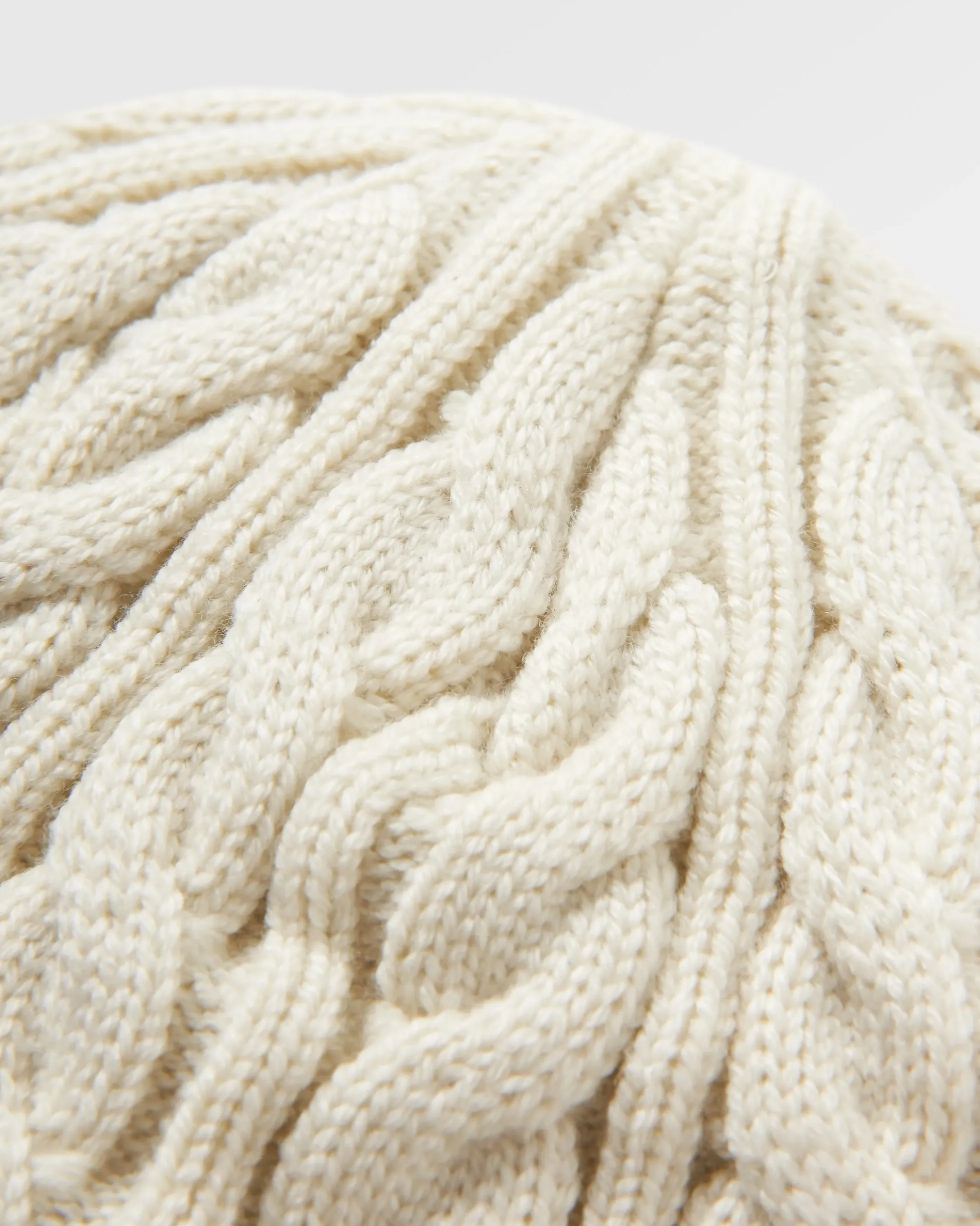 Fireside Cable Knit Beanie