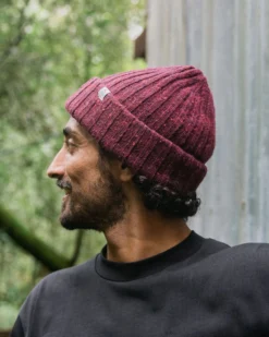 Fisherman Merino Wool Beanie
