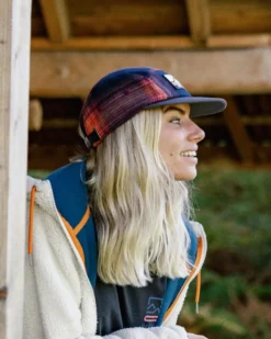 Fixie Flannel 5 Panel Cap