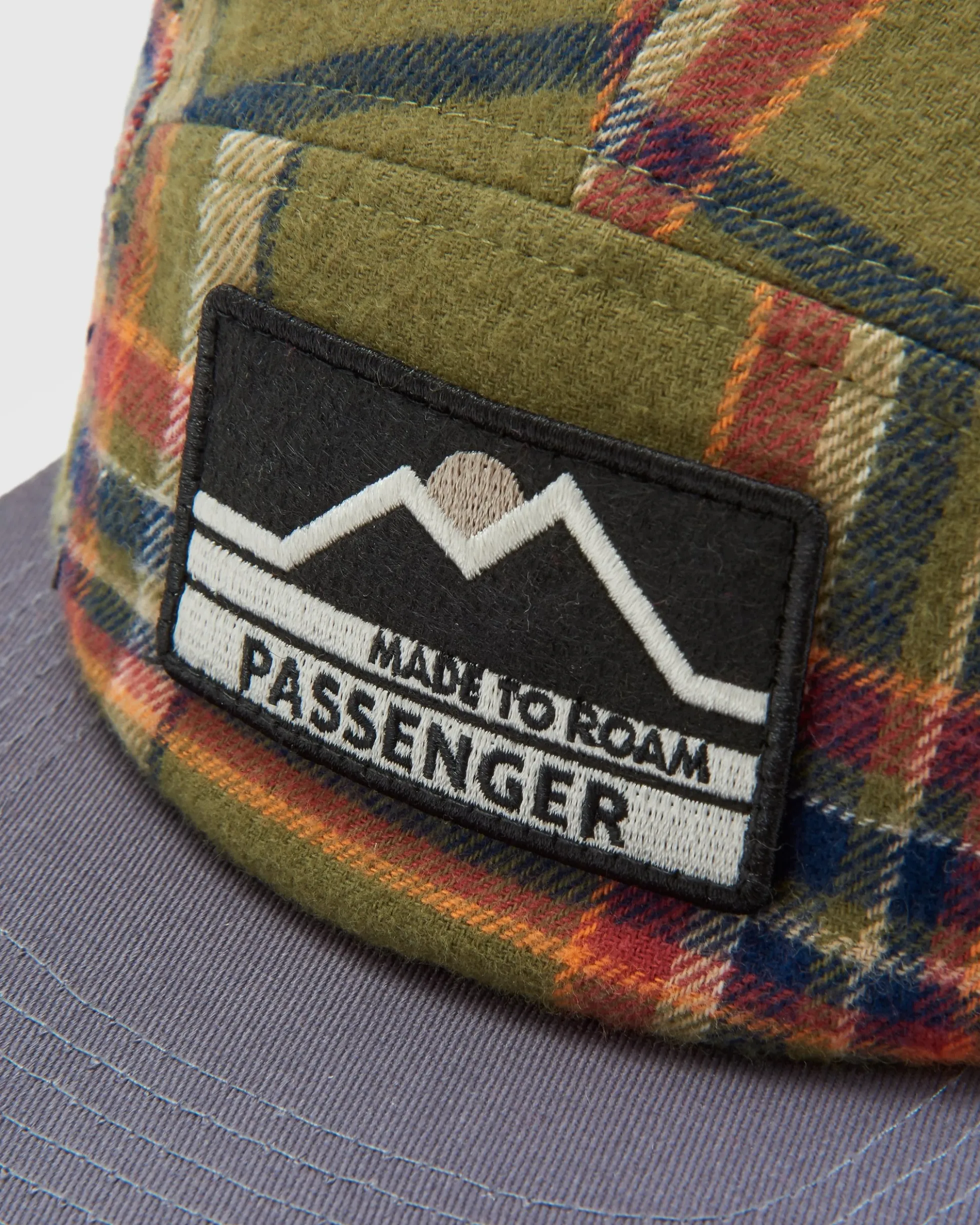 Fixie Flannel 5 Panel Cap