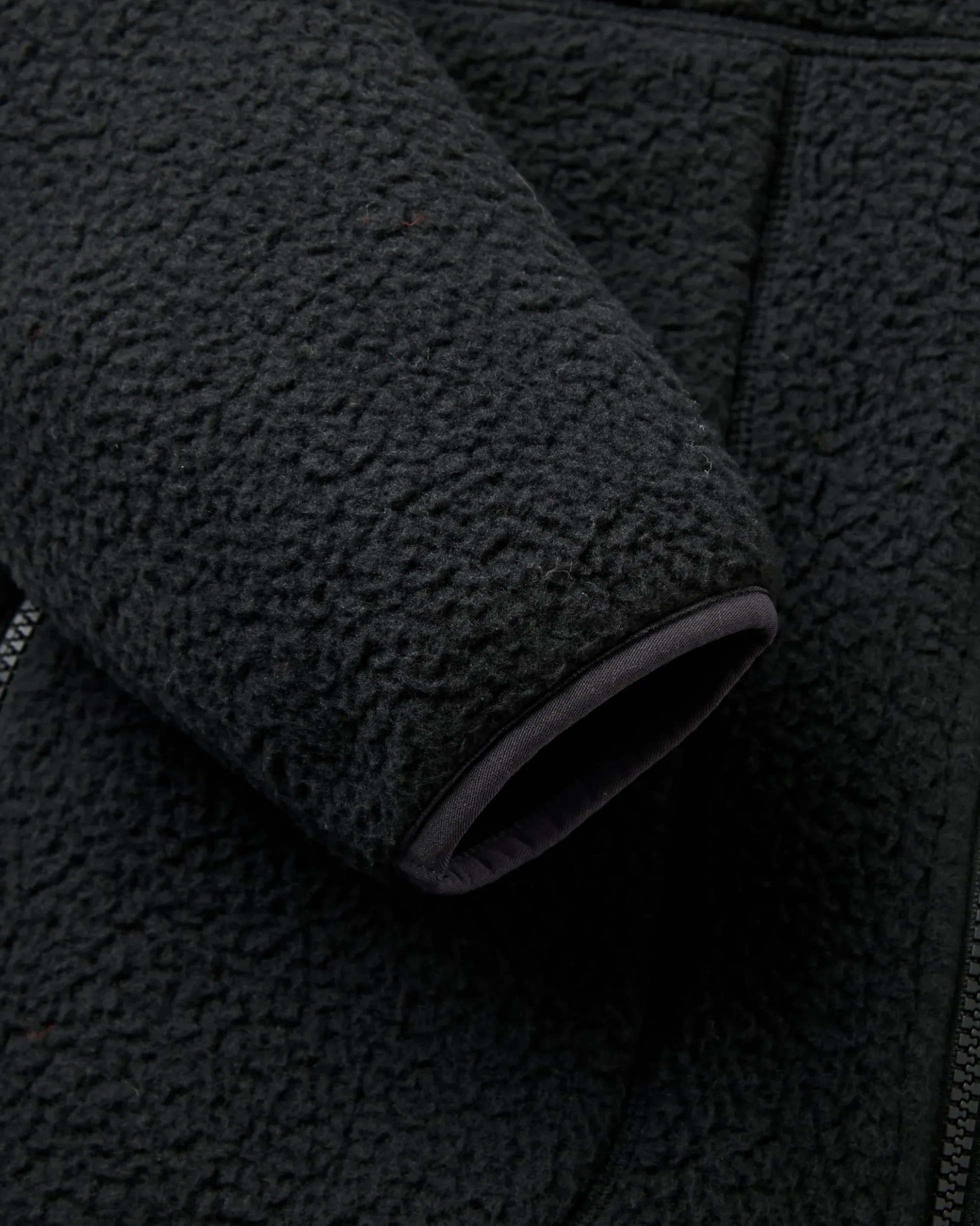 Home Full Zip Hooded Sherpa Fleece