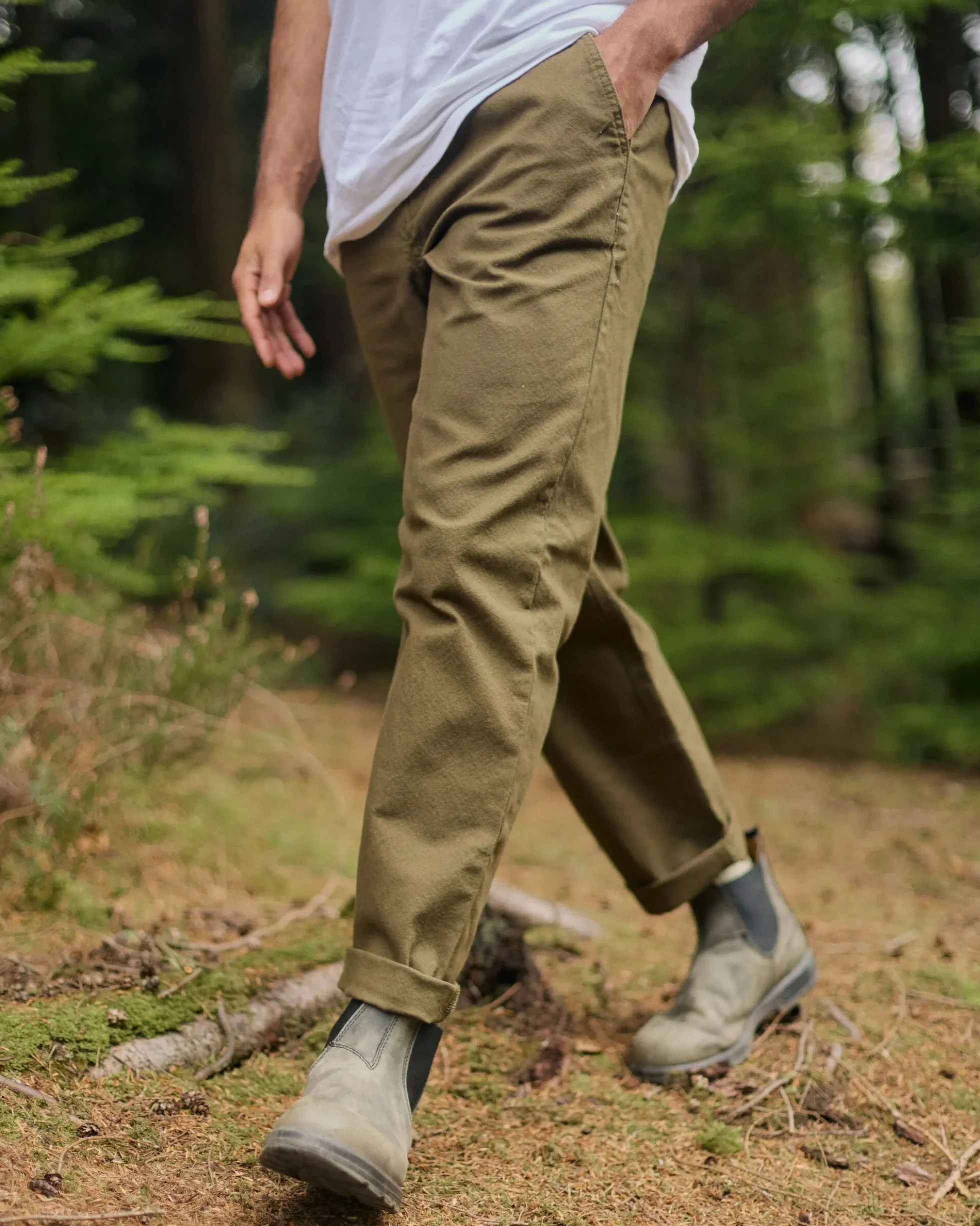 Men's Adventurer Organic Canvas Trouser