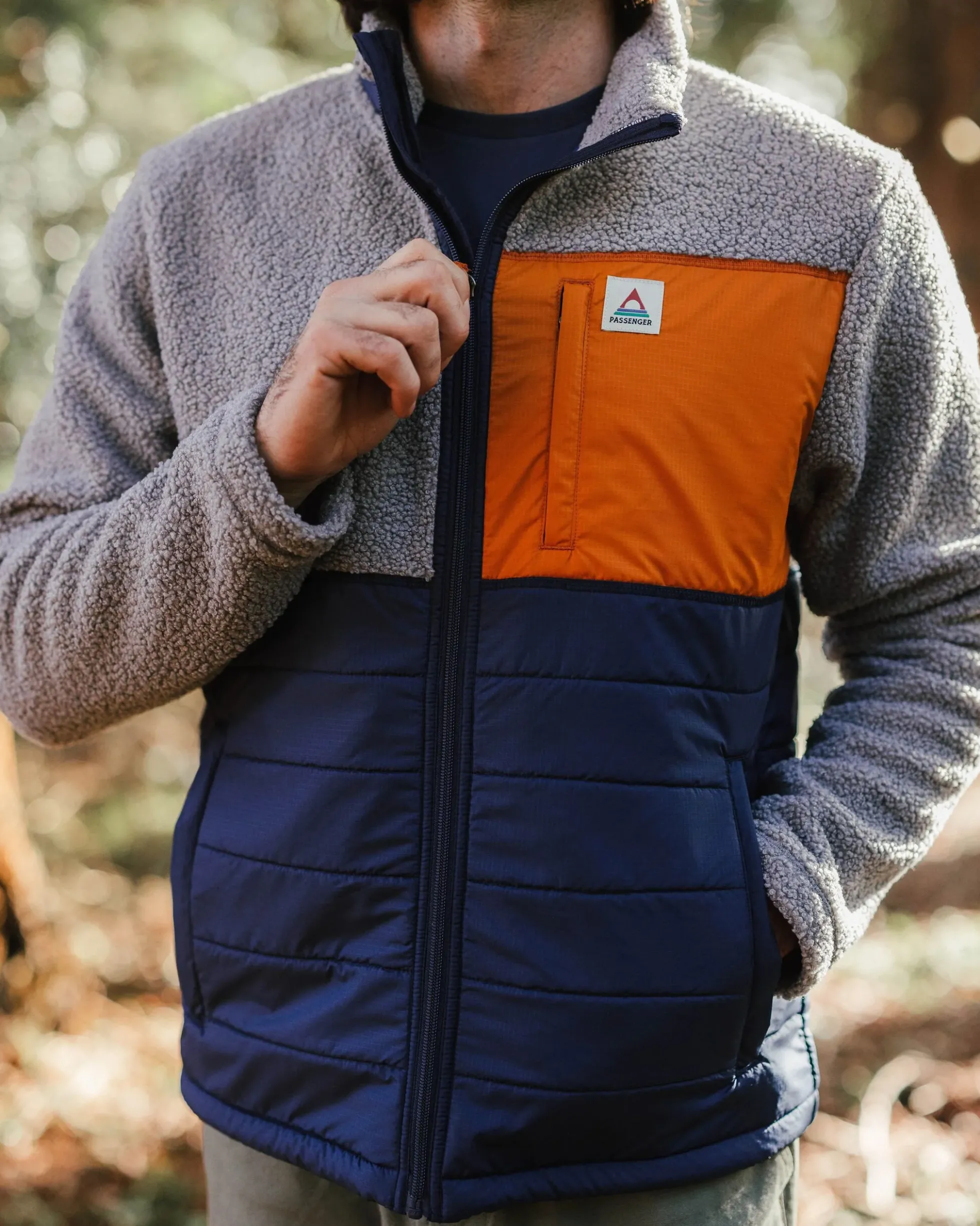Men's Born Explorer Polar-Lined Sherpa Fleece