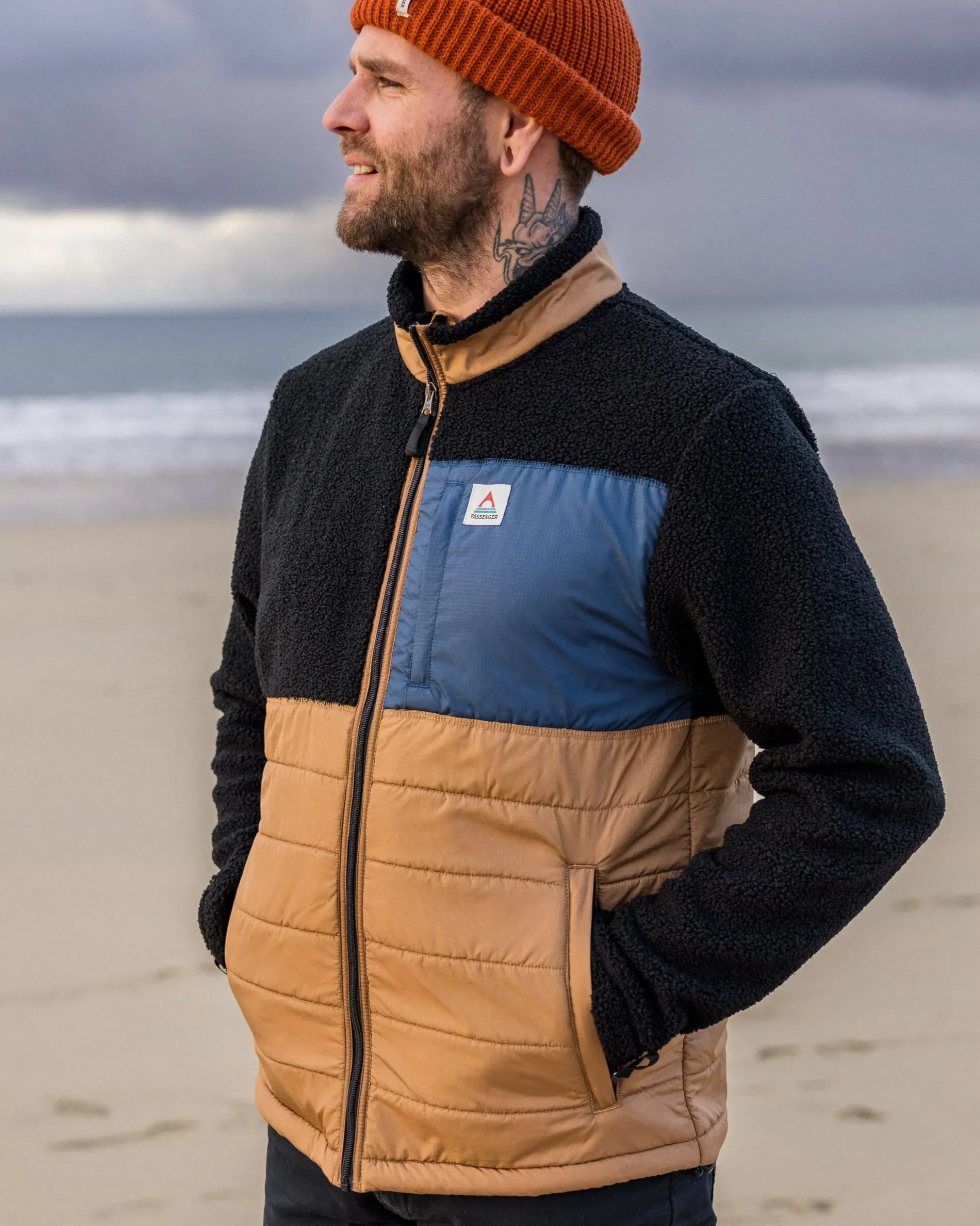 Men's Born Explorer Polar-Lined Sherpa Fleece