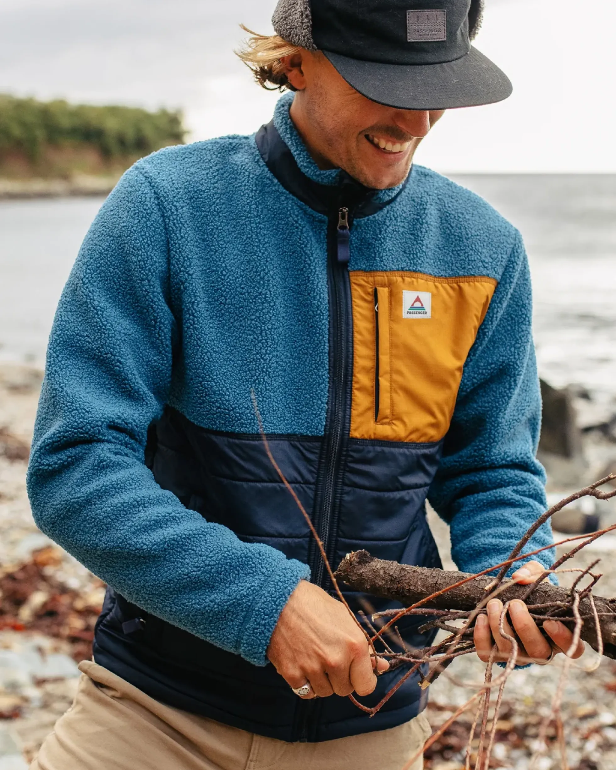 Men's Born Explorer Polar-Lined Sherpa Fleece