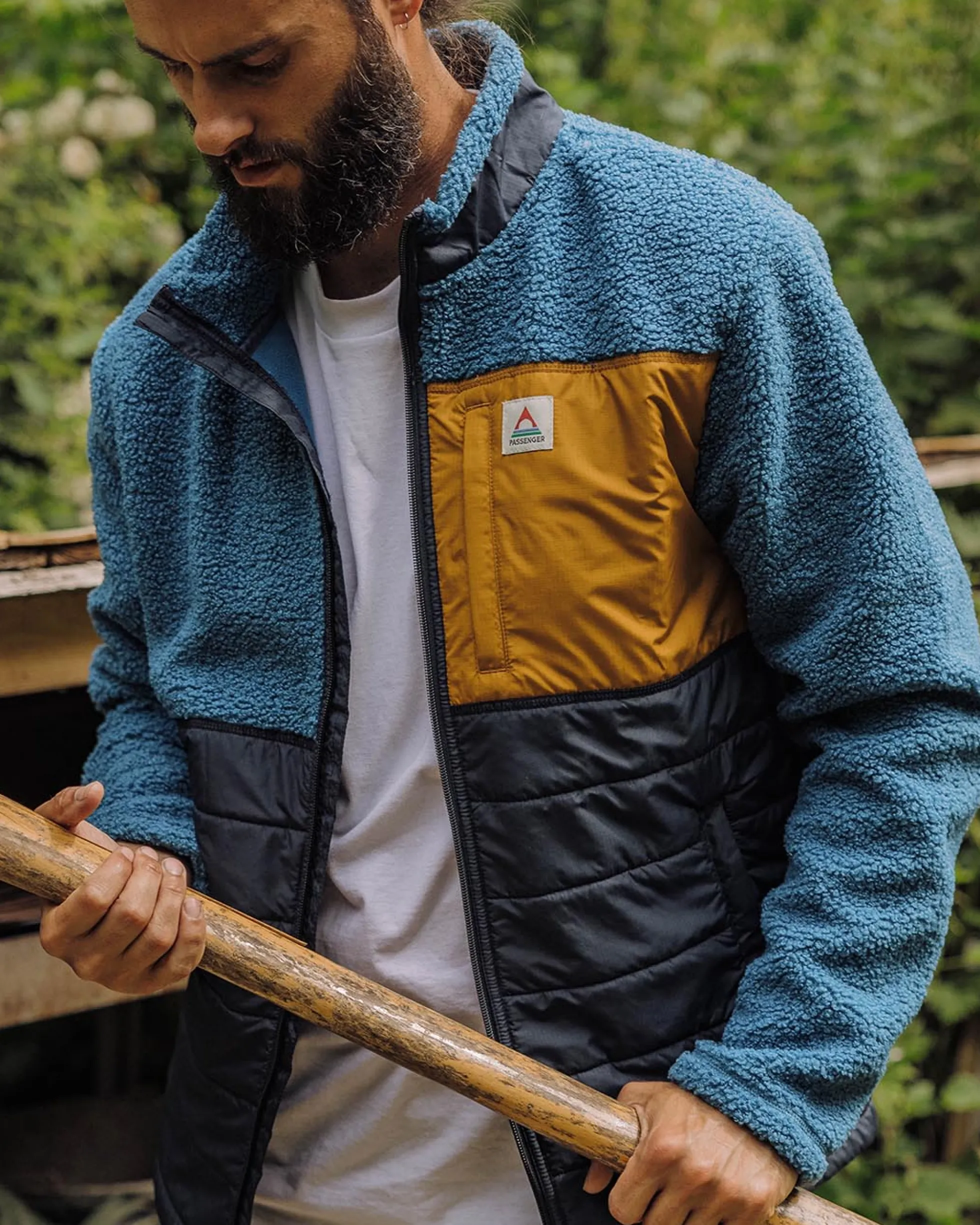 Men's Born Explorer Polar-Lined Sherpa Fleece