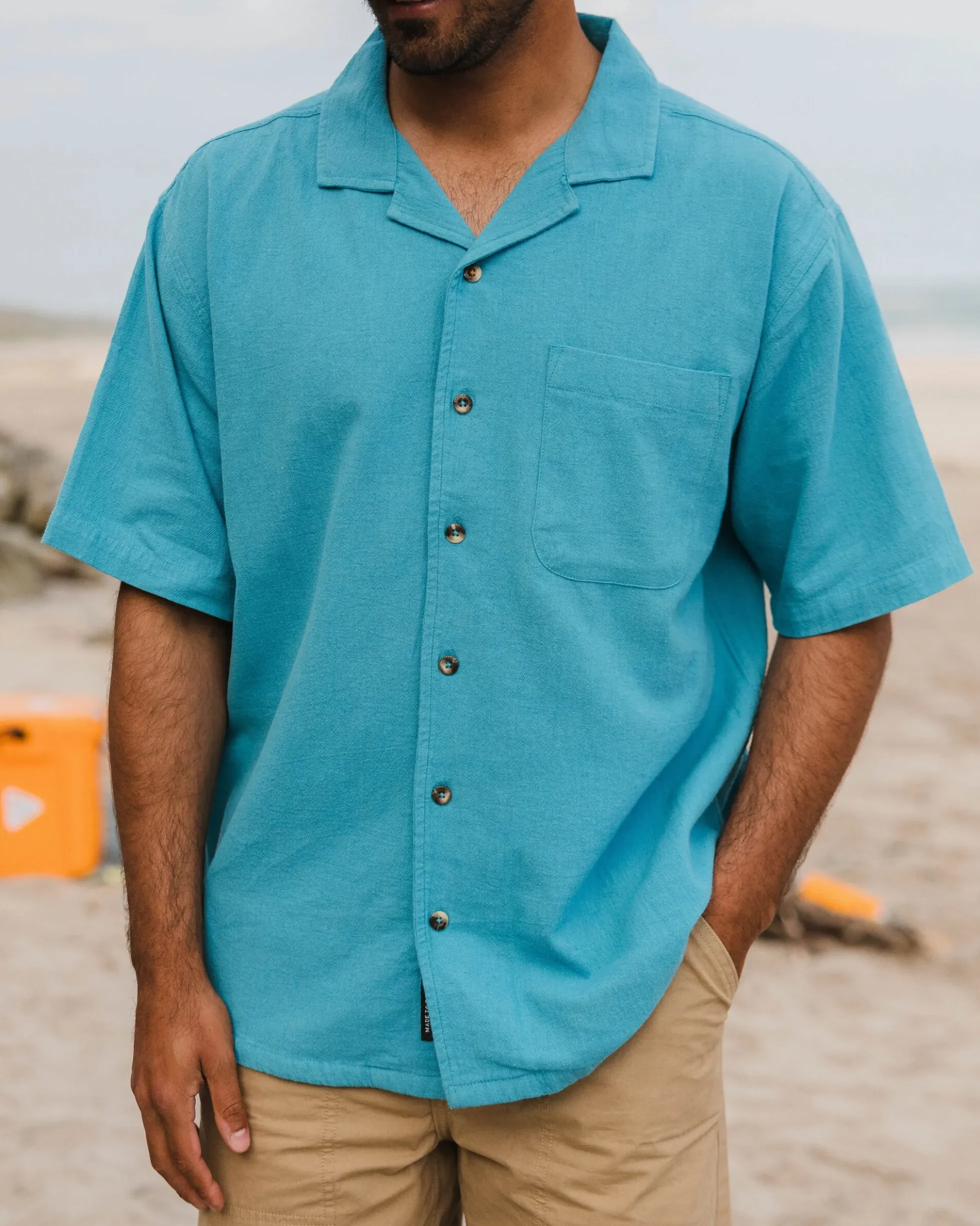 Men's Cove Organic Cotton Short Sleeve Shirt