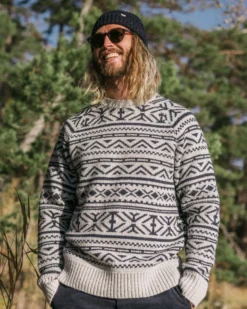 Men's Cutback Fairisle Knitted Jumper