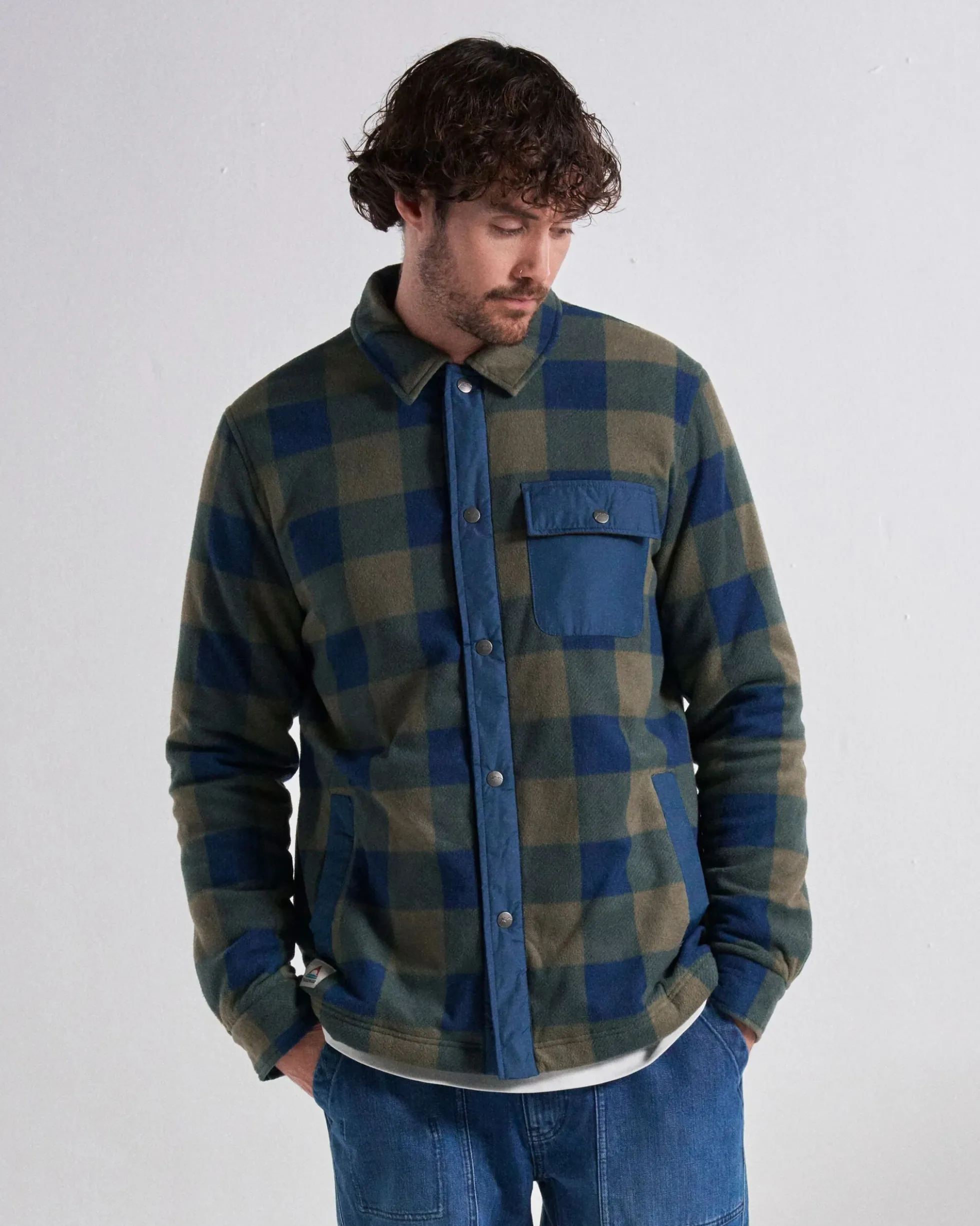 Men's Firelight Sherpa Lined Overshirt