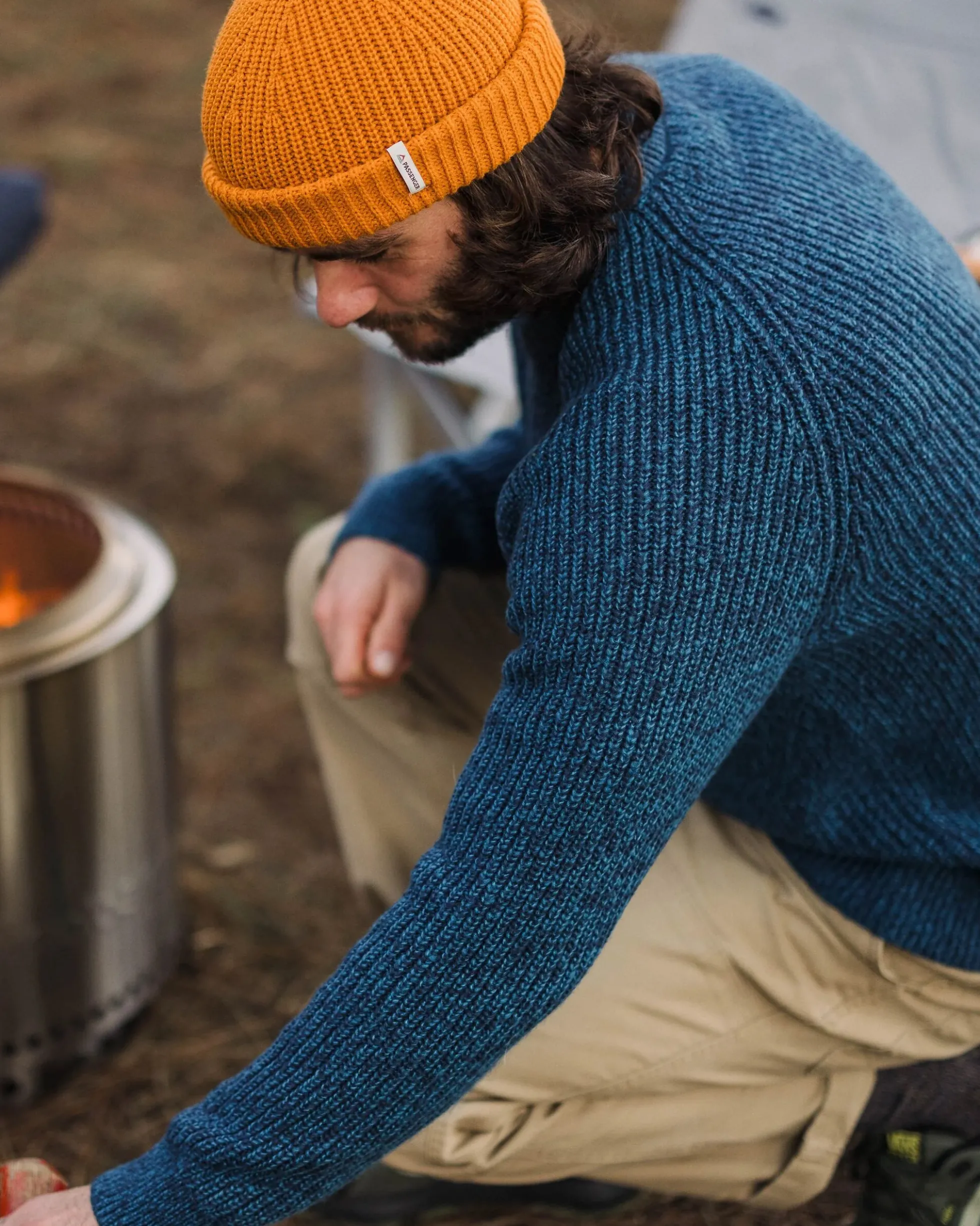 Men's Fog Knitted Jumper