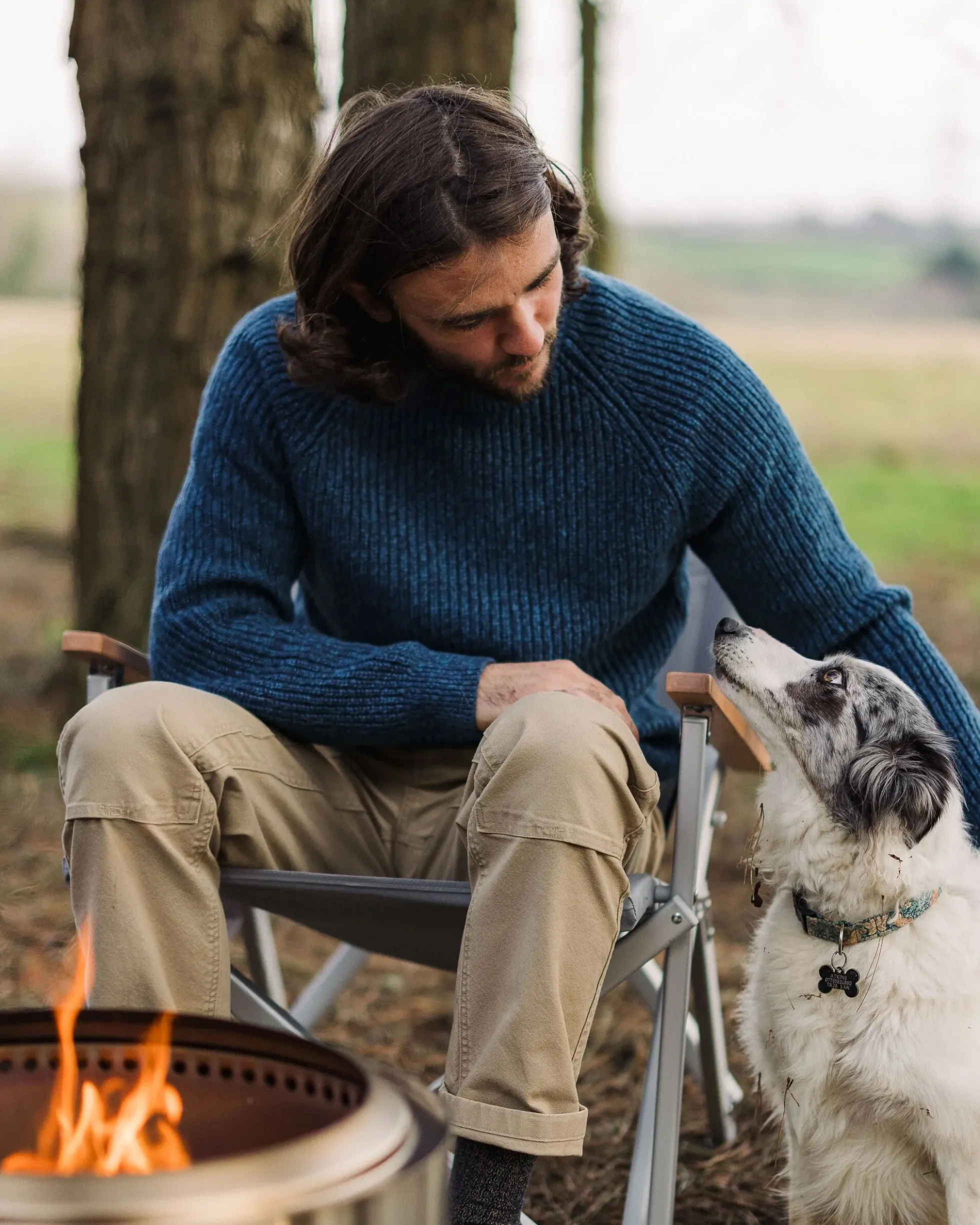 Men's Fog Knitted Jumper
