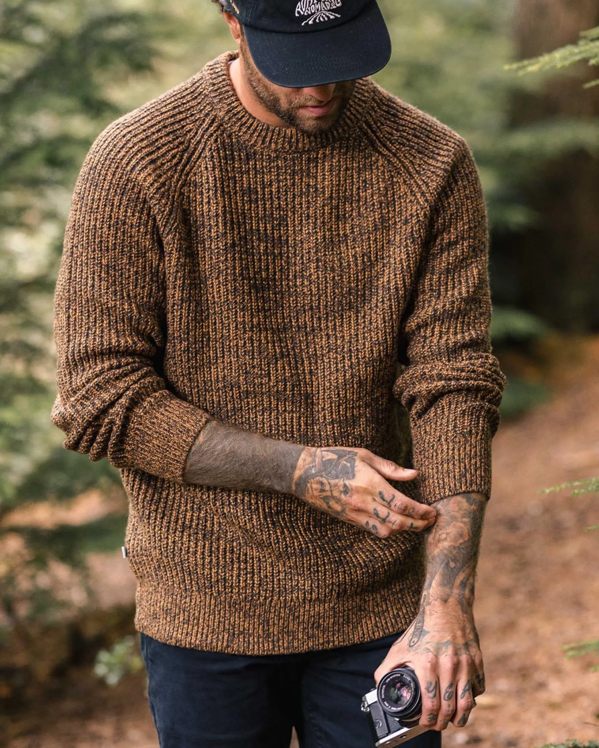 Men's Fog Knitted Jumper