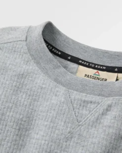 Men's Forestscape Grid Fleece Crew