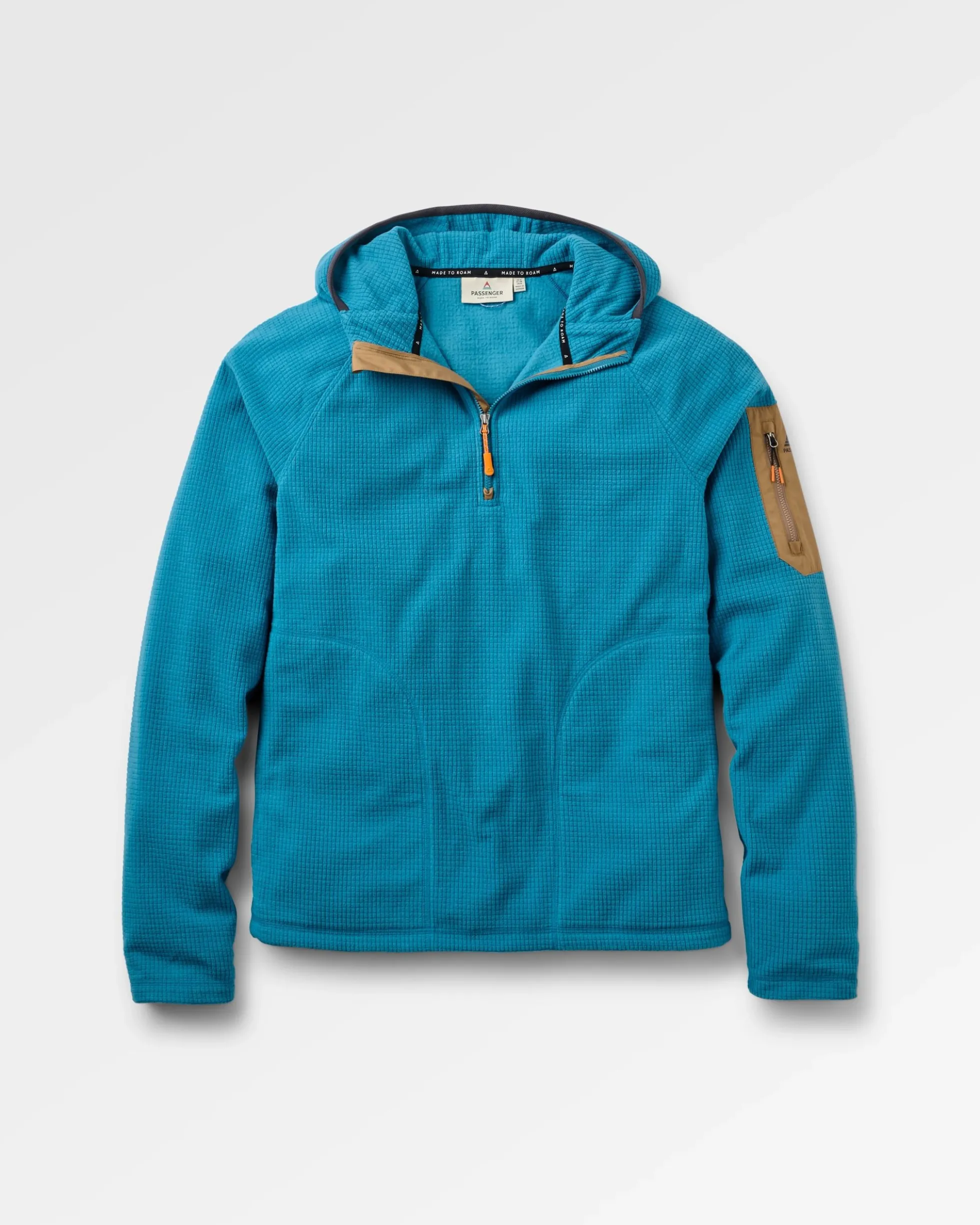 Men's Forestscape Grid Fleece Hoodie