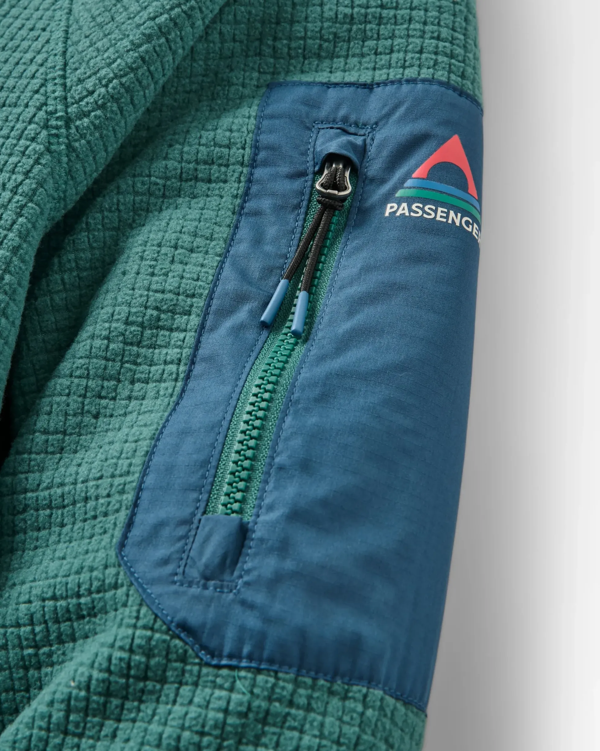 Men's Forestscape Grid Fleece Hoodie