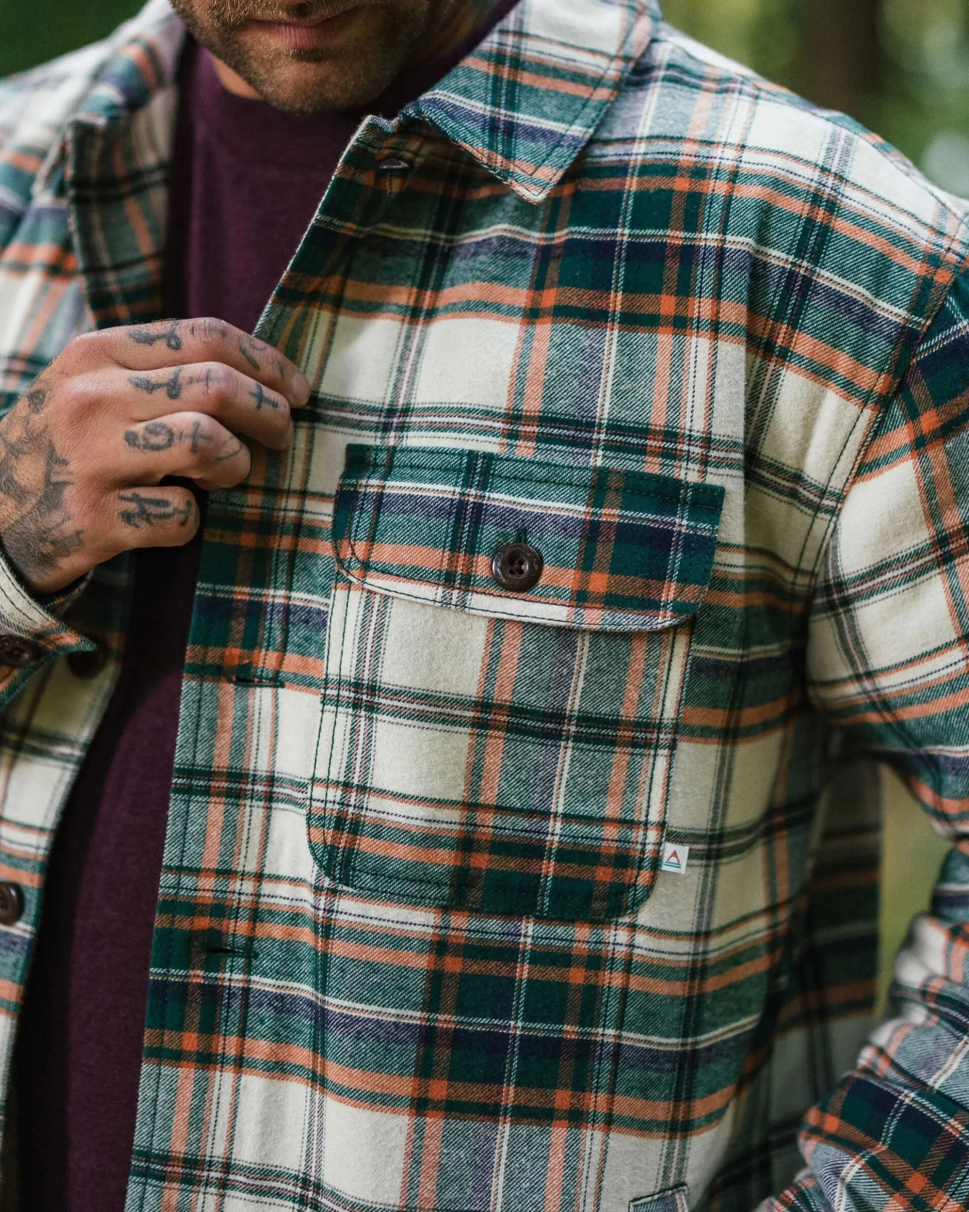 Men's Freestyle Sherpa-Lined Overshirt