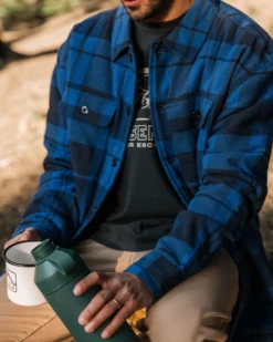 Men's Freestyle Sherpa-Lined Overshirt