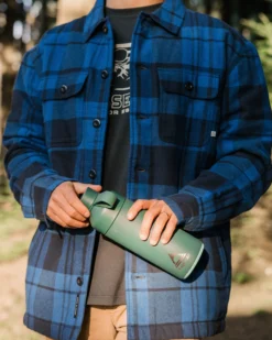 Men's Freestyle Sherpa-Lined Overshirt