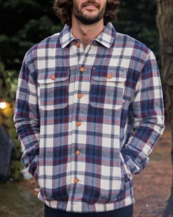 Men's Freestyle Sherpa-Lined Overshirt