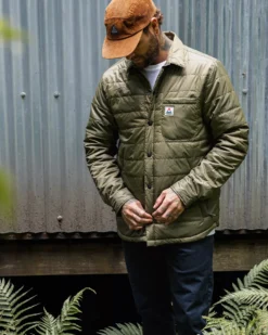 Men's Grain Insulated Overshirt