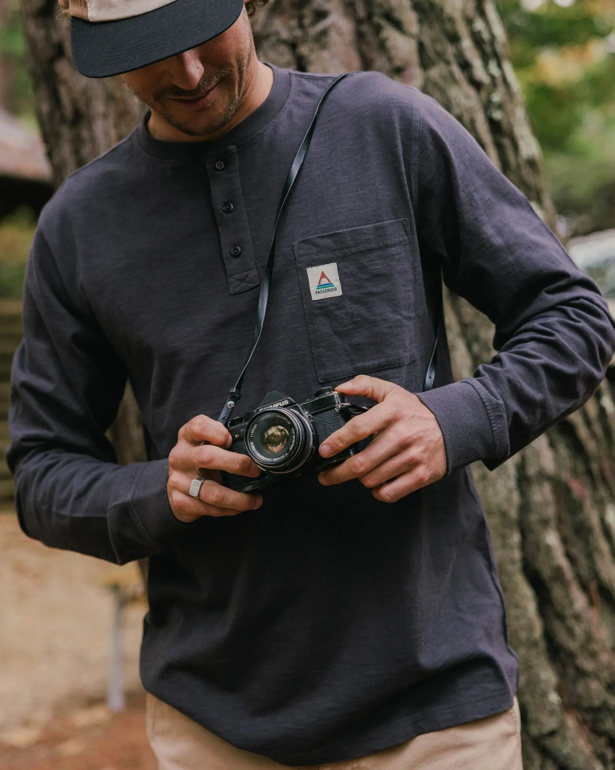 Men's Headland LS Slub Henley