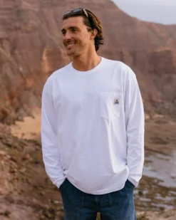 Men's Heritage Organic Relaxed Fit LS T-Shirt