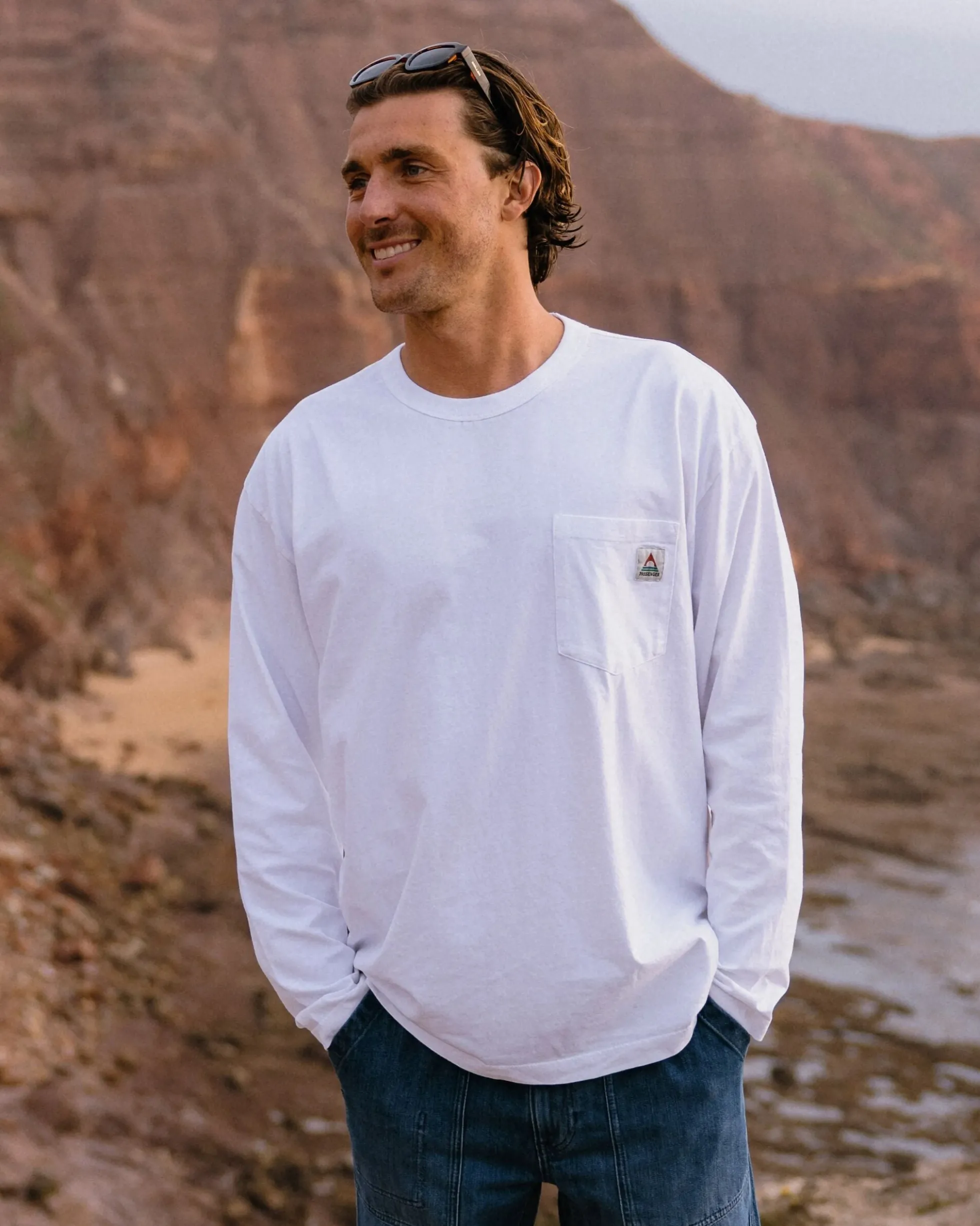 Men's Heritage Organic Relaxed Fit LS T-Shirt