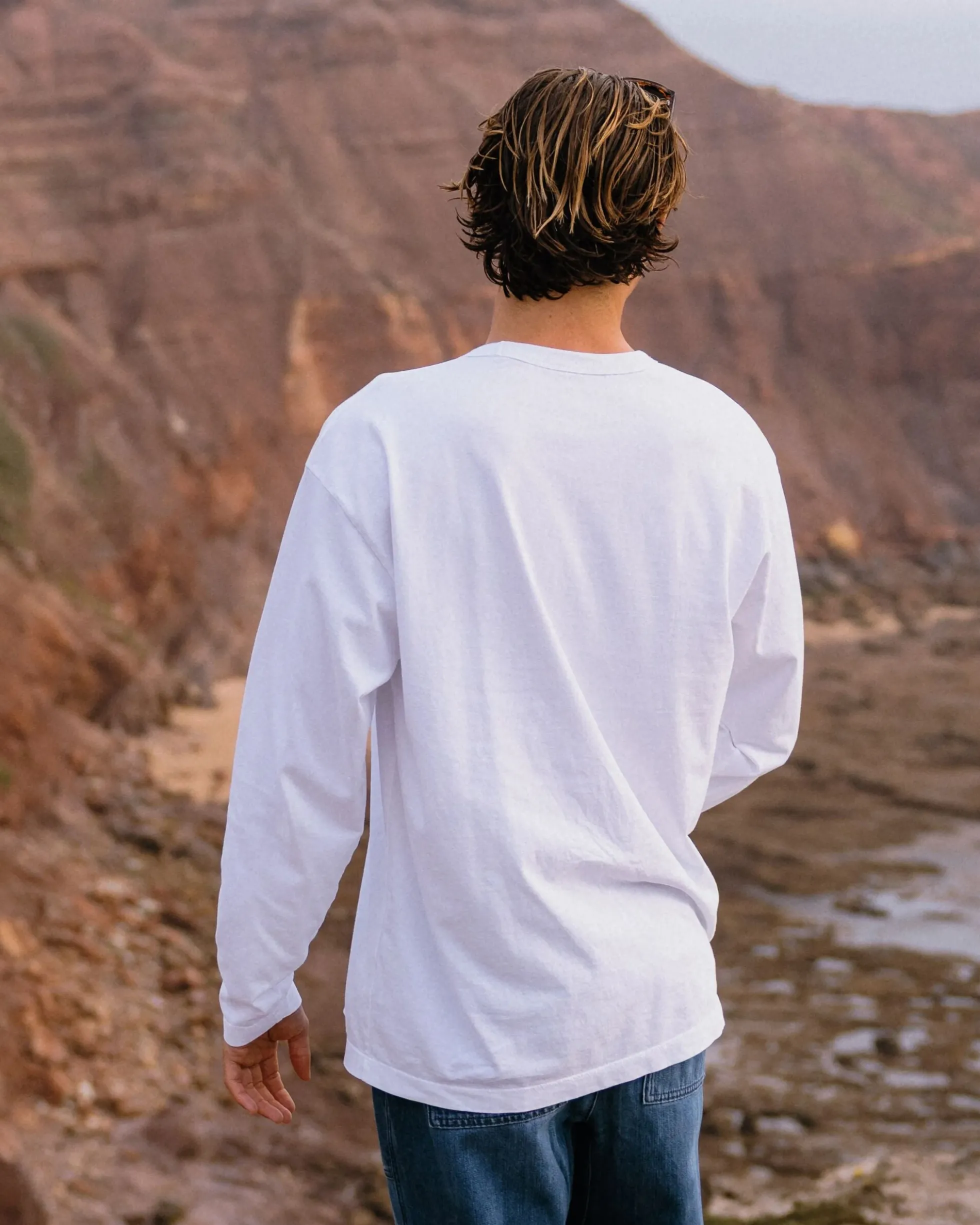 Men's Heritage Organic Relaxed Fit LS T-Shirt