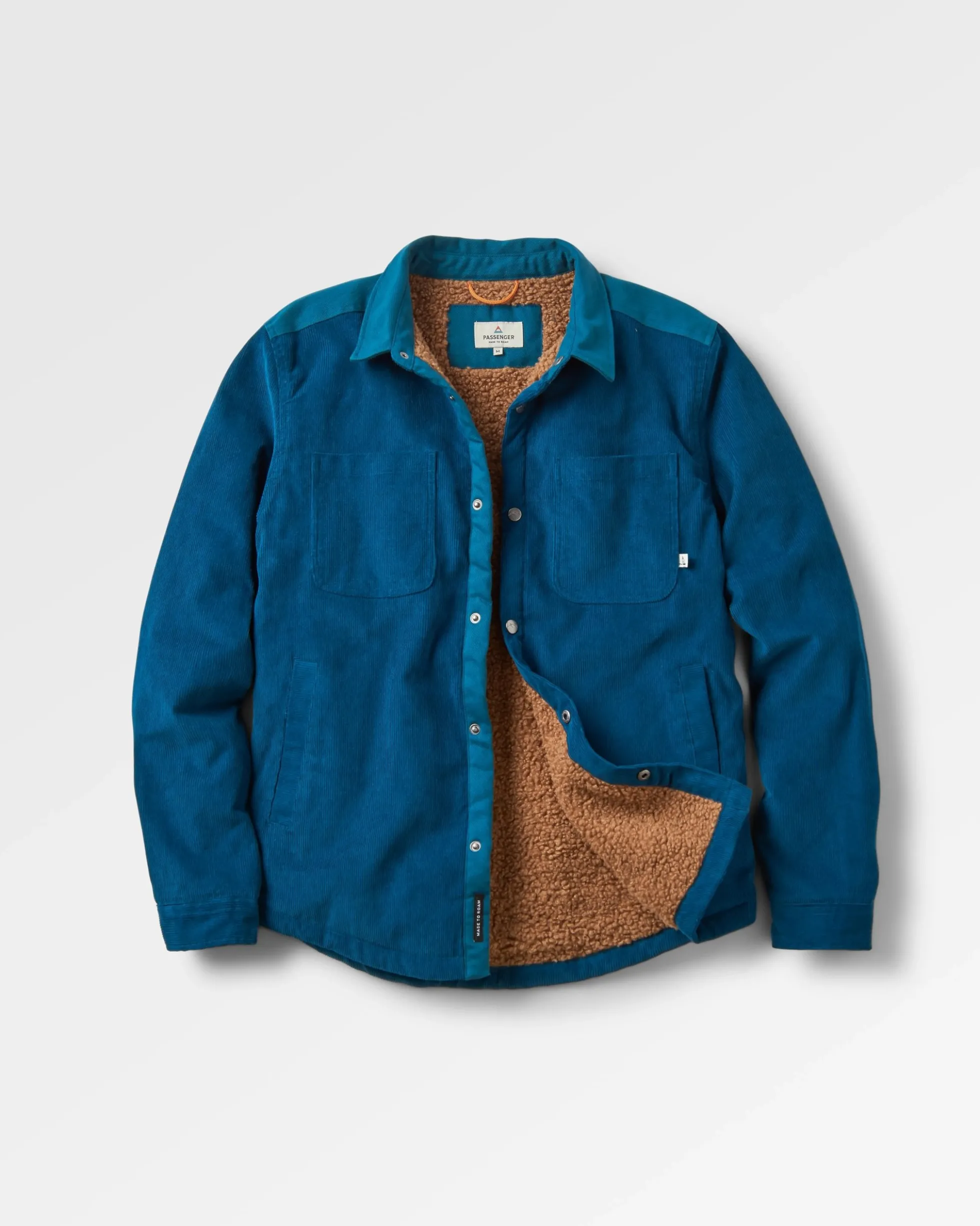 Men's Kodiak Sherpa Lined Cord Overshirt