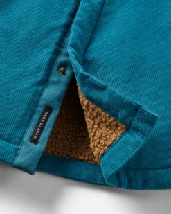 Men's Kodiak Sherpa Lined Cord Overshirt
