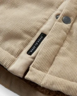 Men's Kodiak Sherpa Lined Cord Overshirt
