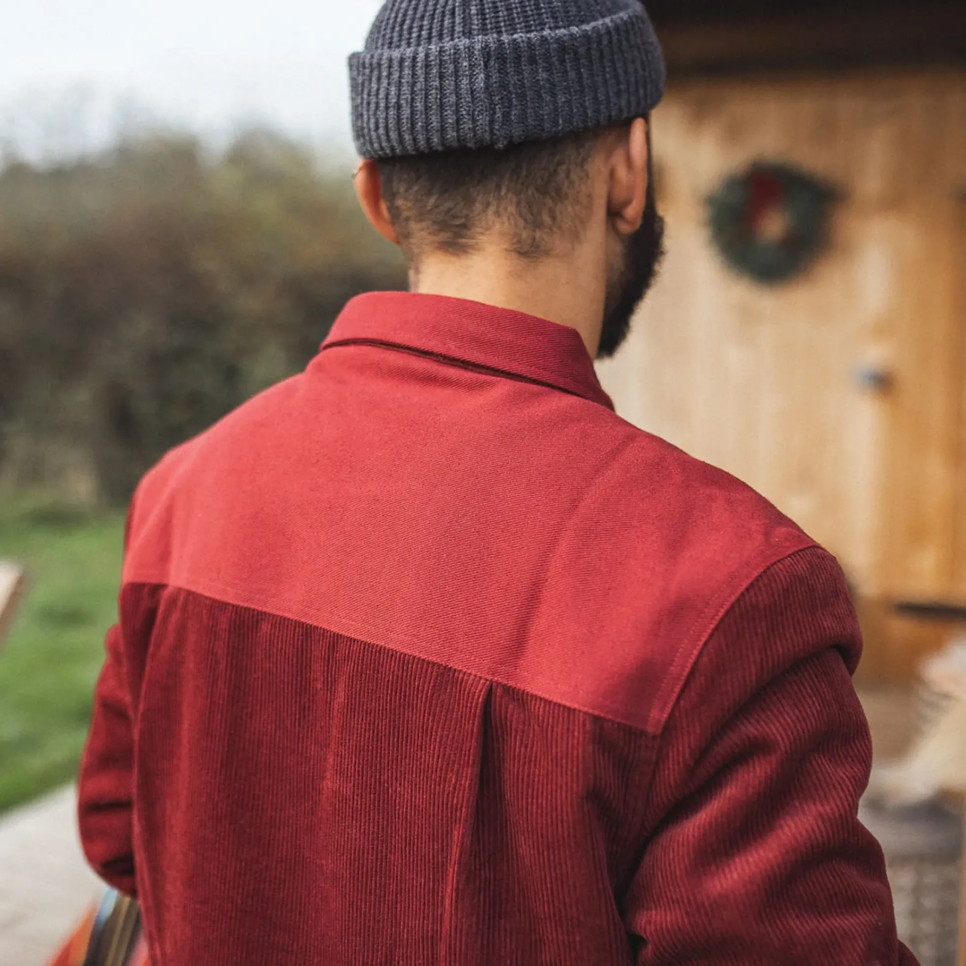Men's Kodiak Sherpa Lined Cord Overshirt