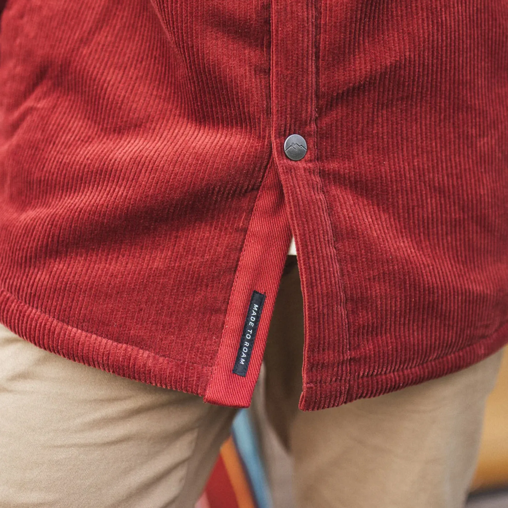Men's Kodiak Sherpa Lined Cord Overshirt