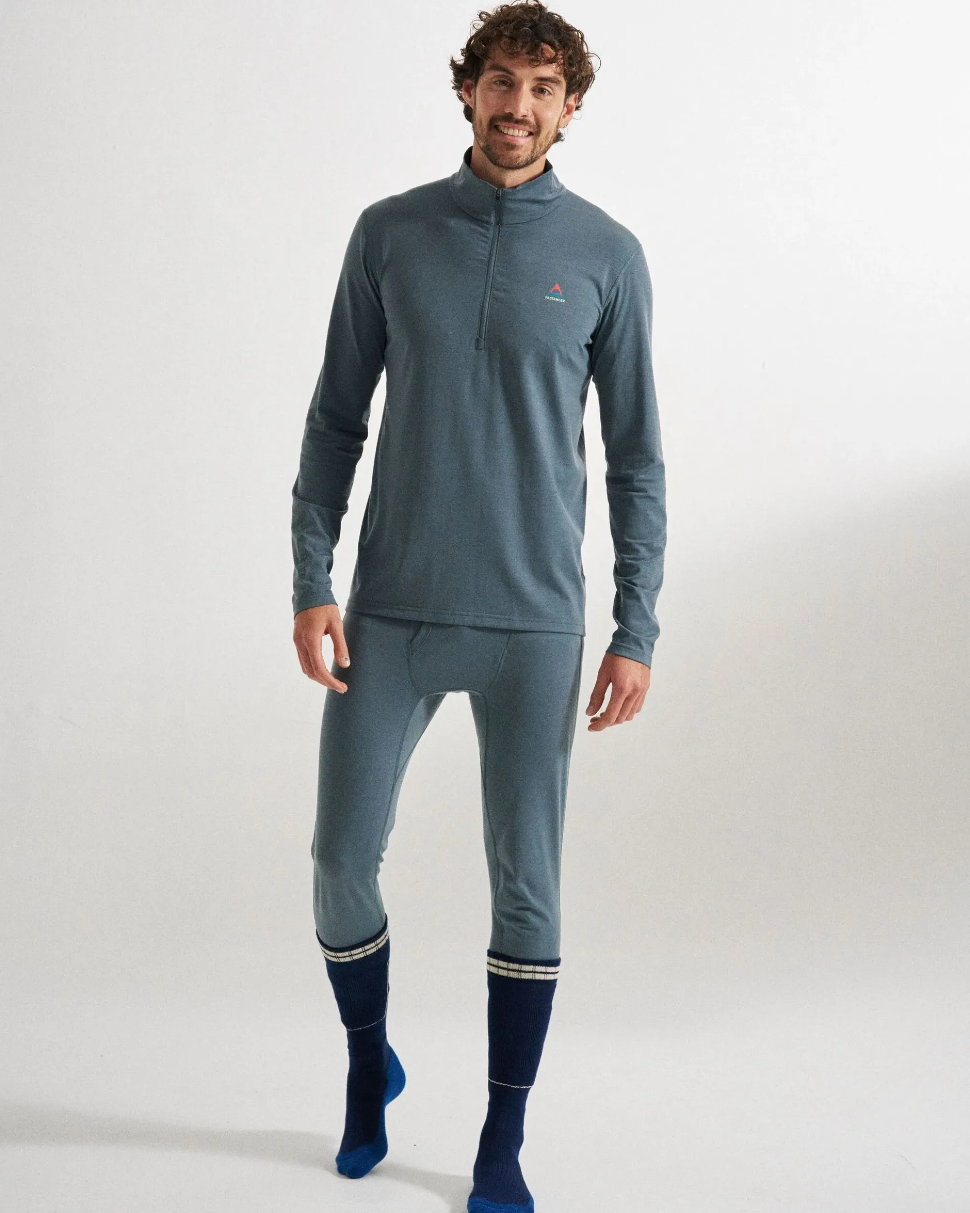 Men's Merino Blend Base Layer Top