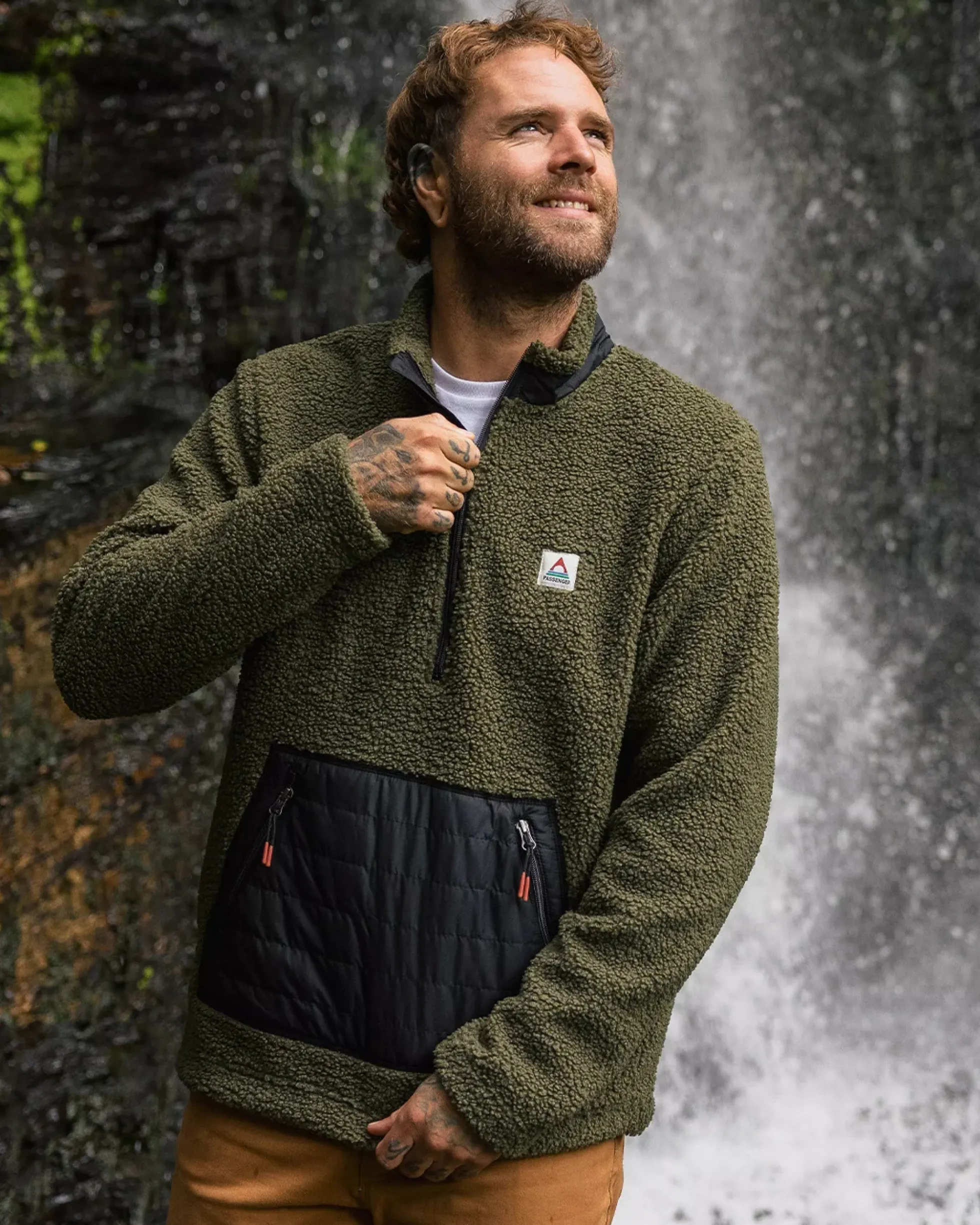 Men's Oceanside Polar-Lined Sherpa Fleece