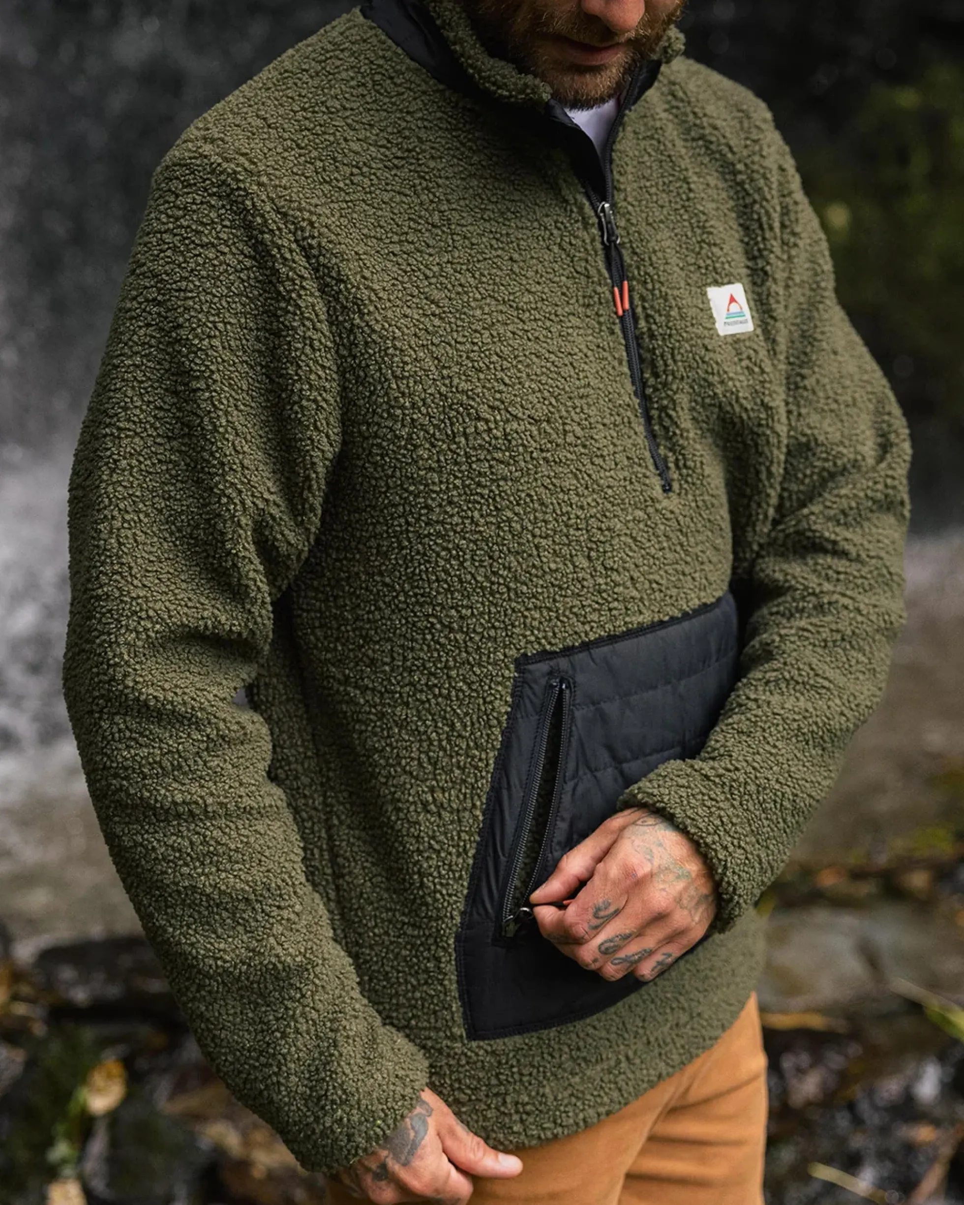 Men's Oceanside Polar-Lined Sherpa Fleece