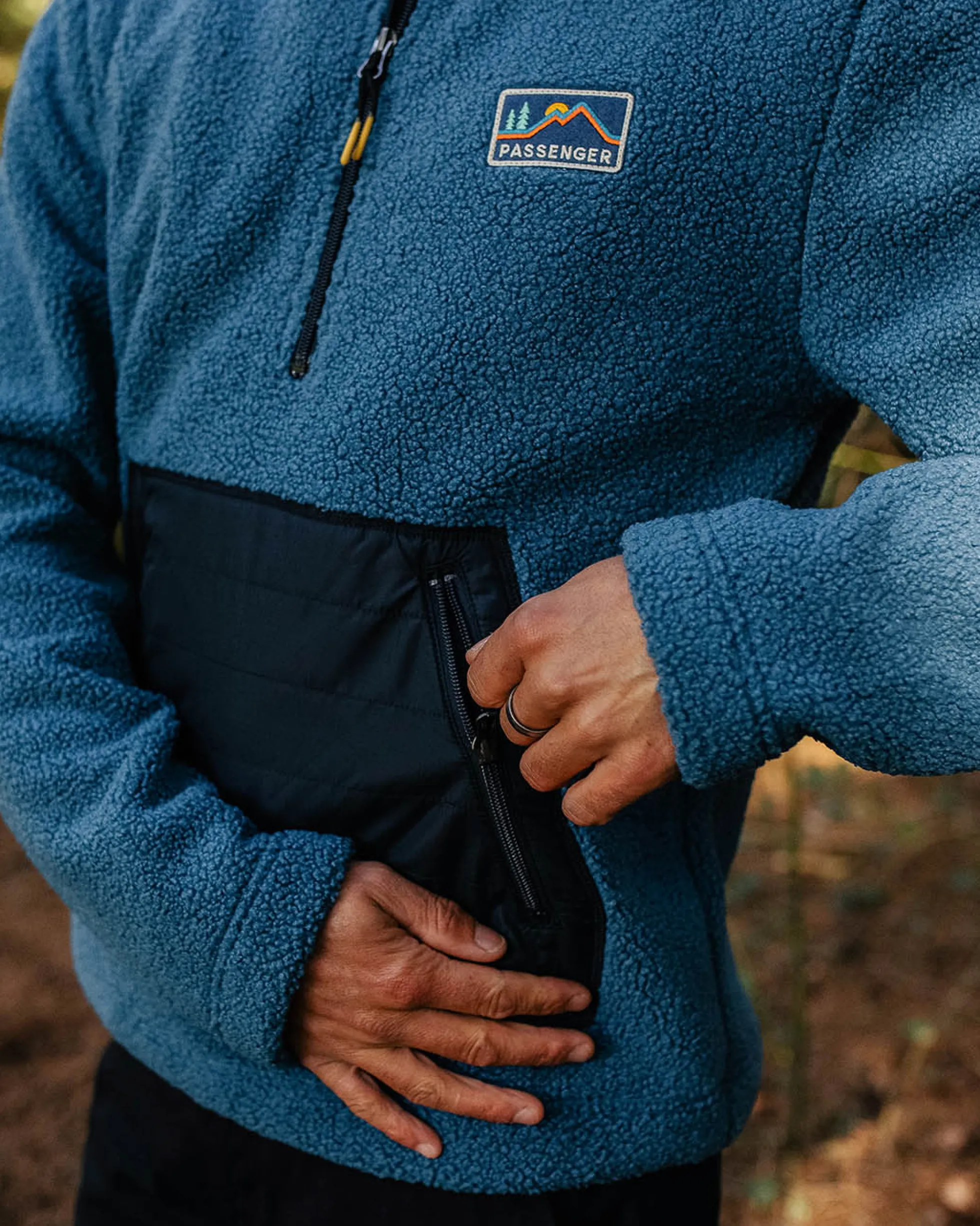 Men's Oceanside Polar-Lined Sherpa Fleece