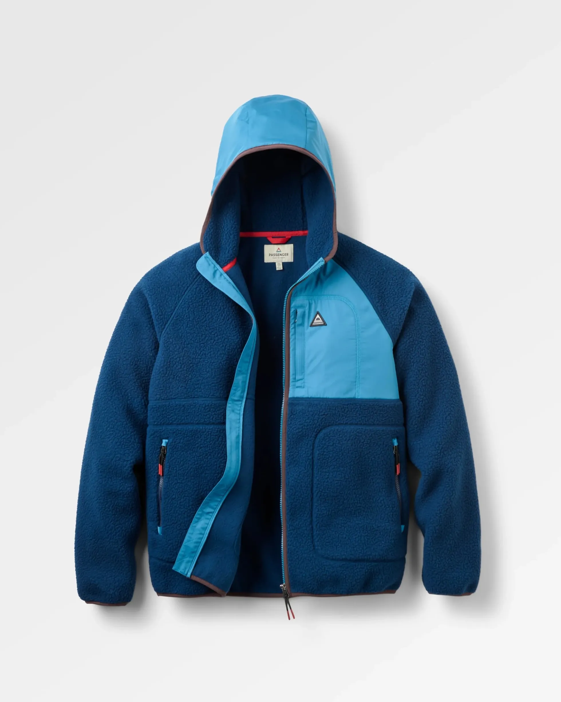 Men's Offgrid Full Zip Hooded Sherpa Fleece