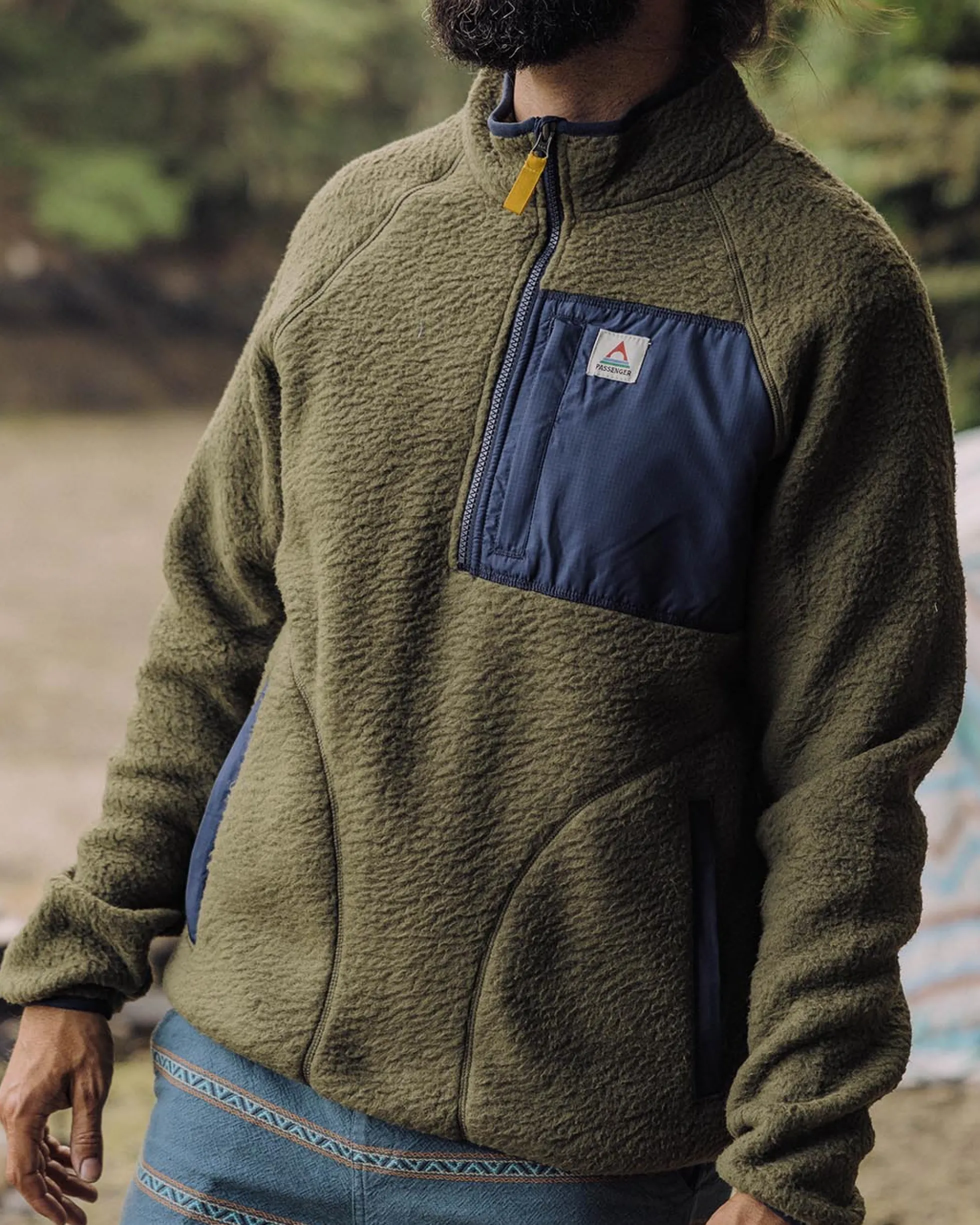Men's Offgrid 1/4 Zip Sherpa Fleece