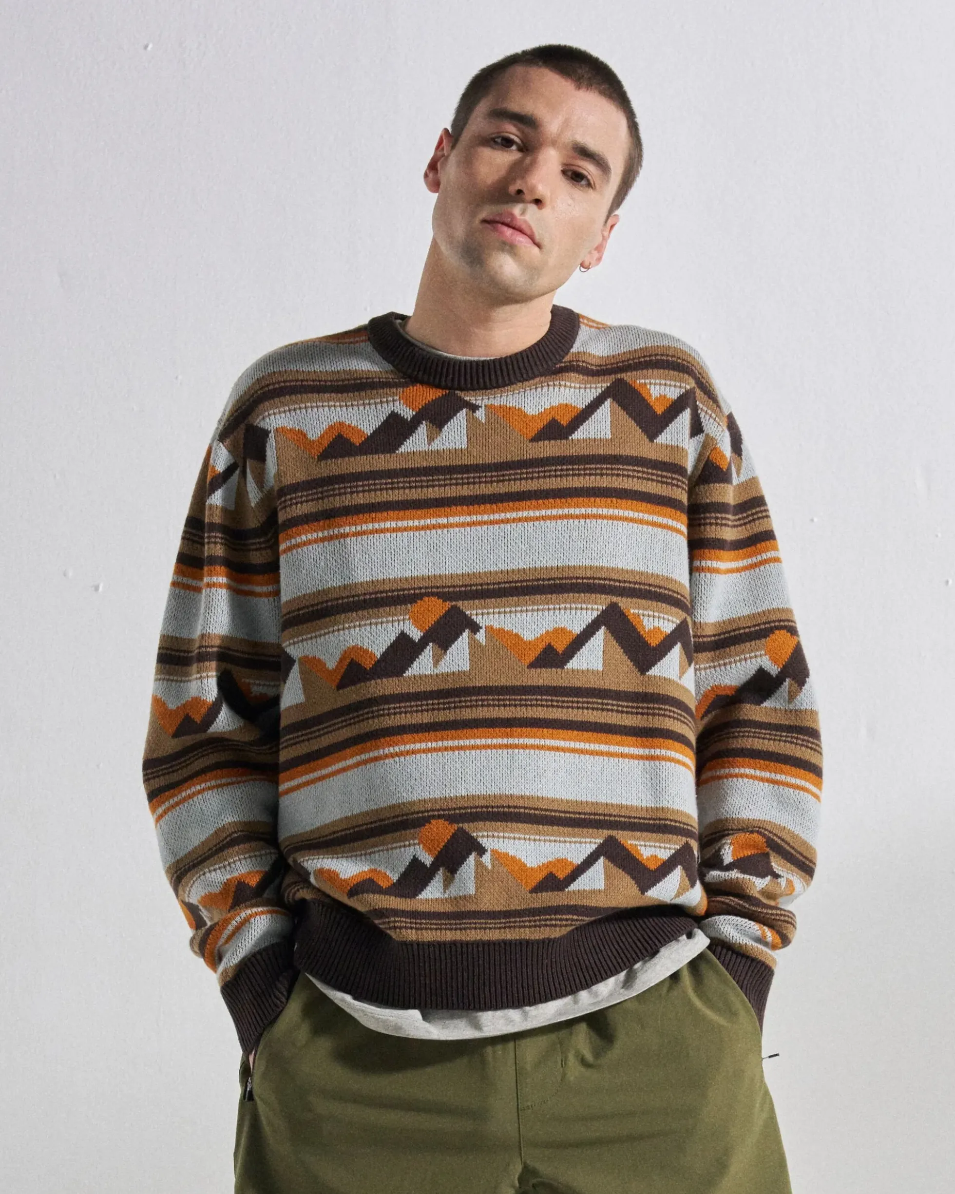 Men's Panorama Lightweight Knitted Jumper