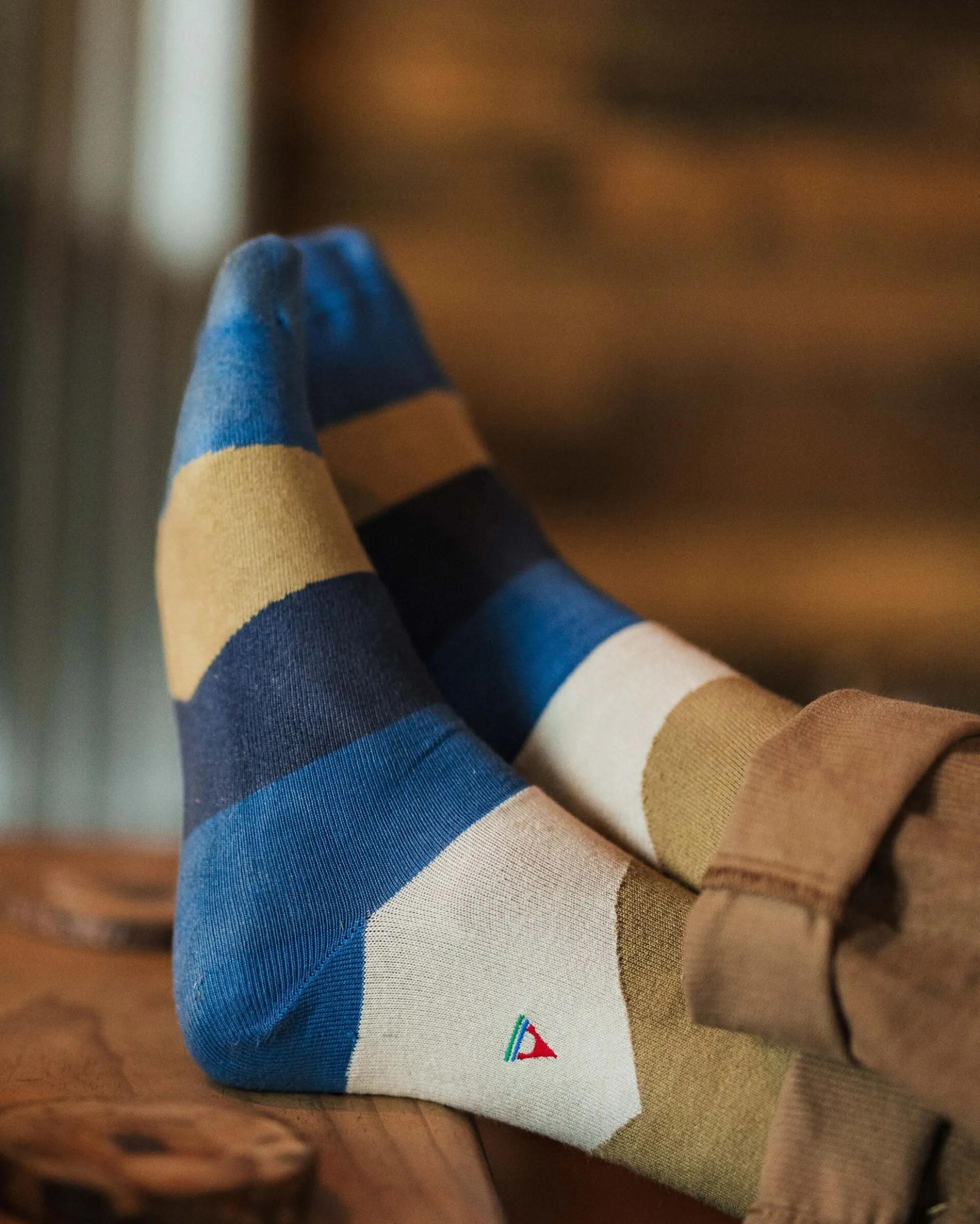 Men's Panorama Organic Midweight Crew Socks