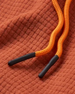Men's Point Grid Polar Fleece Hoodie