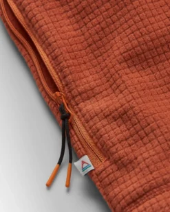 Men's Point Grid Polar Fleece Hoodie