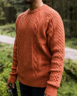 Men's Sandbar Cable Knitted Jumper