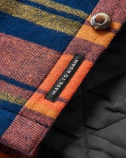 Men's Sherwood Check Hooded Overshirt