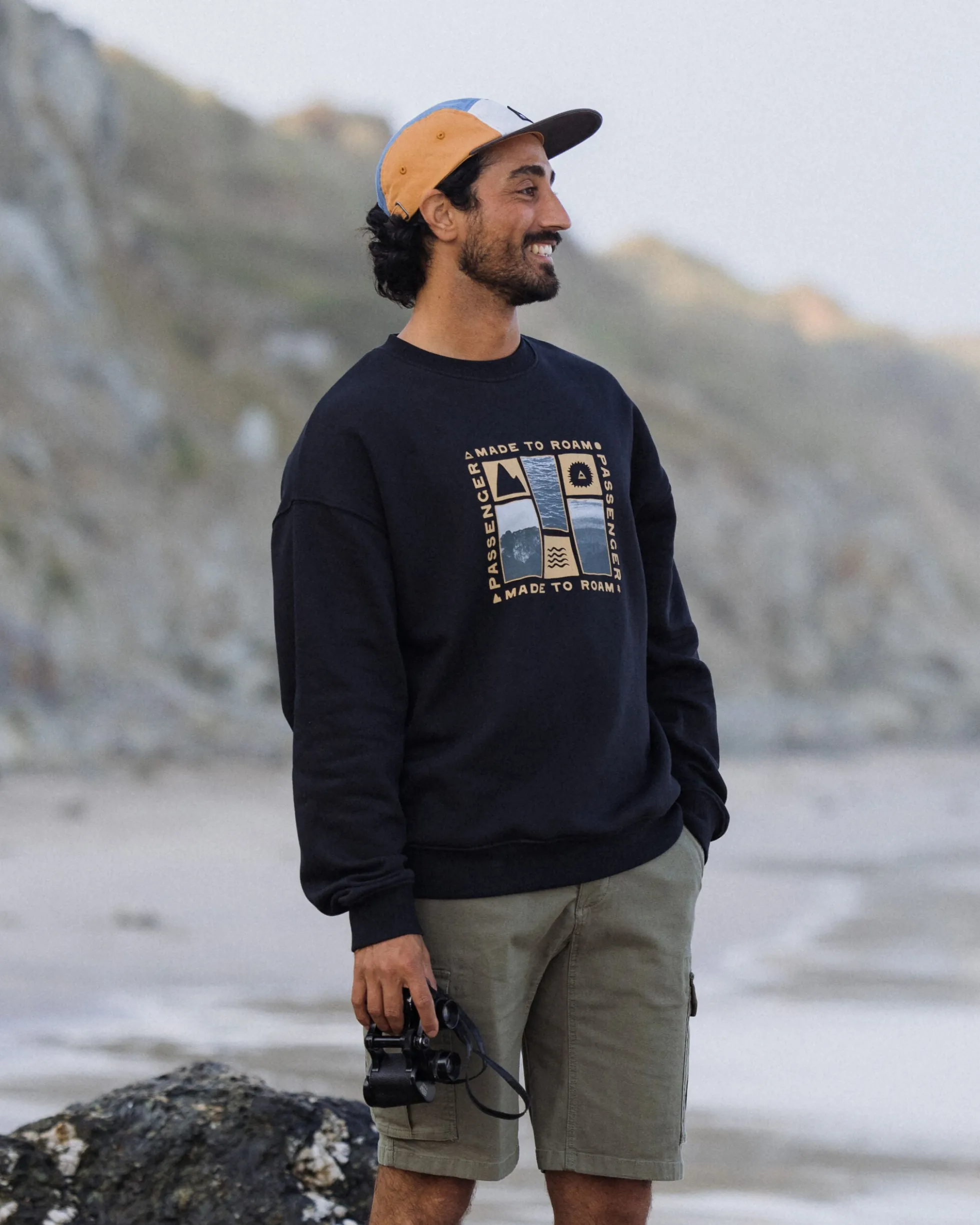 Men's Snapshot Organic Cotton Relaxed Fit Sweatshirt