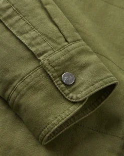 Men's Taranaki Canvas Quilted Overshirt