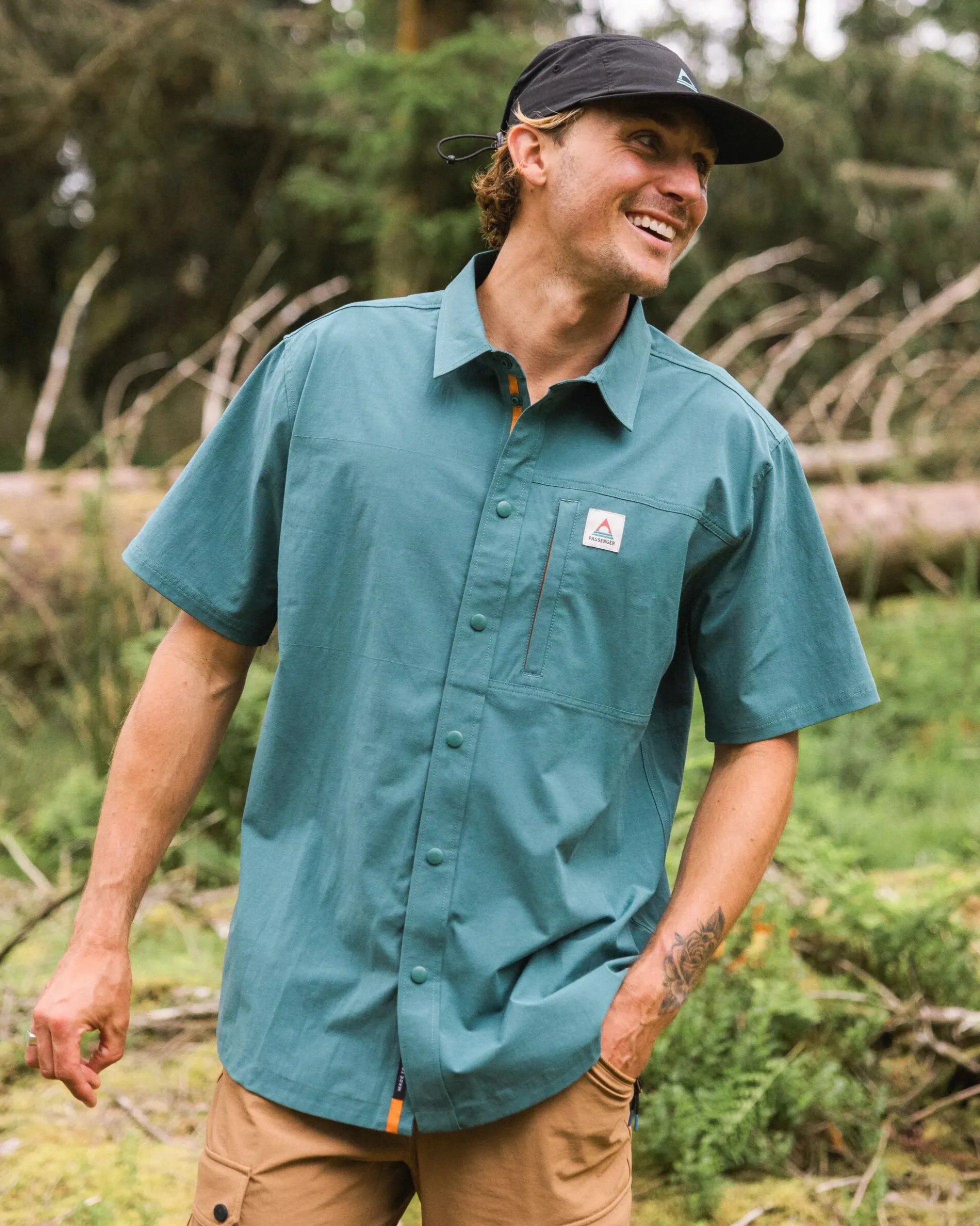 Men's Traveller Short Sleeve Stretch Shirt